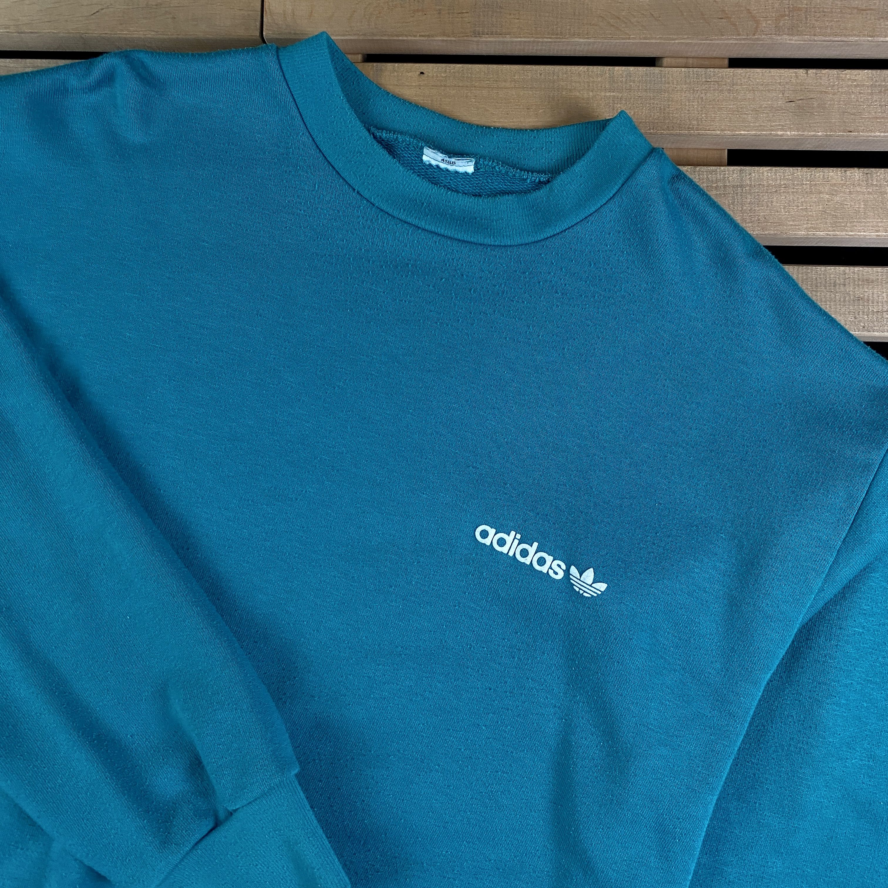 Adidas × Vintage Men’s Sweatshirt Long Sleeve Adidas Vintage Size M-L Size US M / EU 48-50 / 2 - 2 Thumbnail