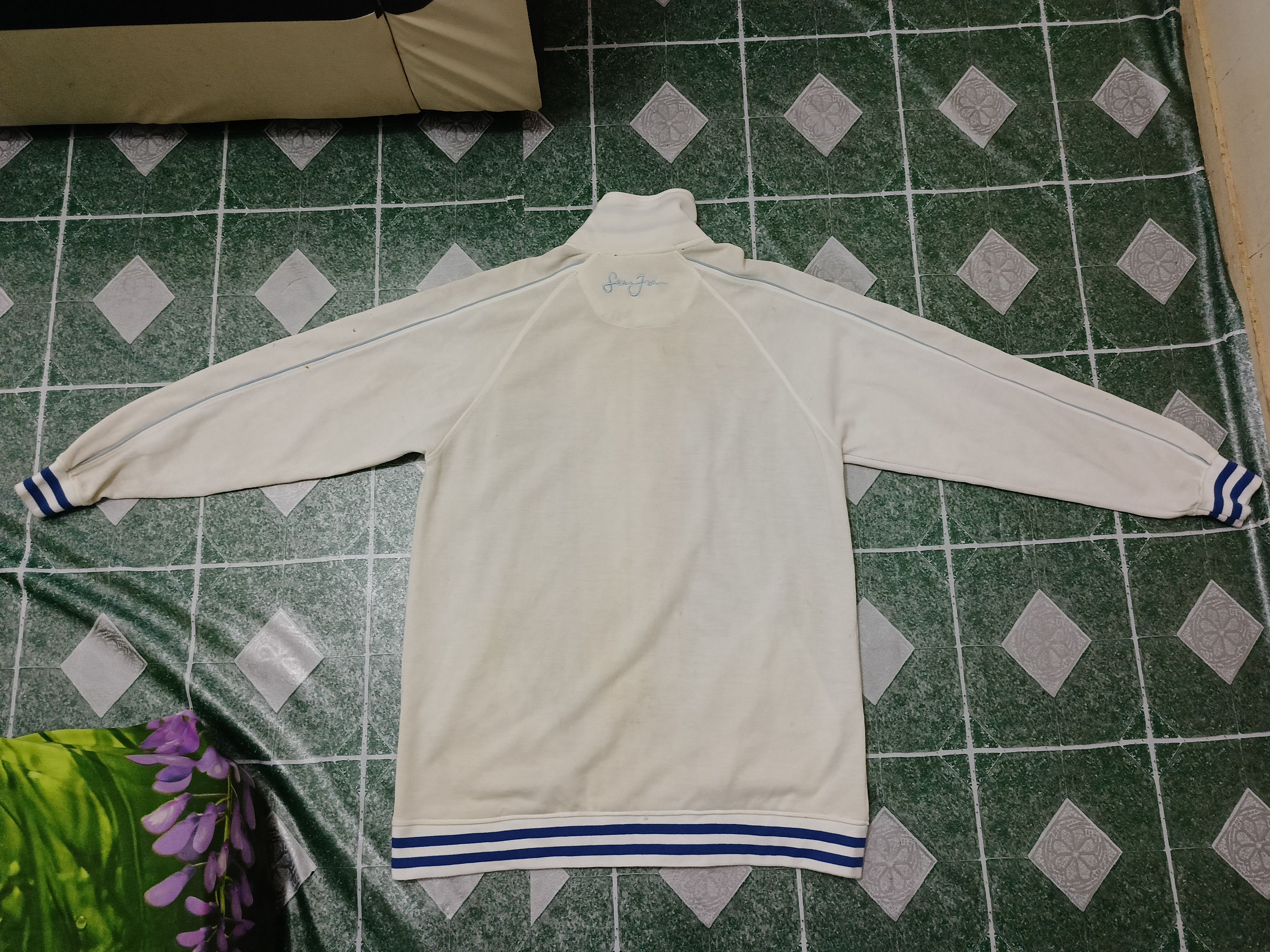 Sean John Vtg distressed sean john jacket zipper embroidered logo Size US XL / EU 56 / 4 - 12 Thumbnail
