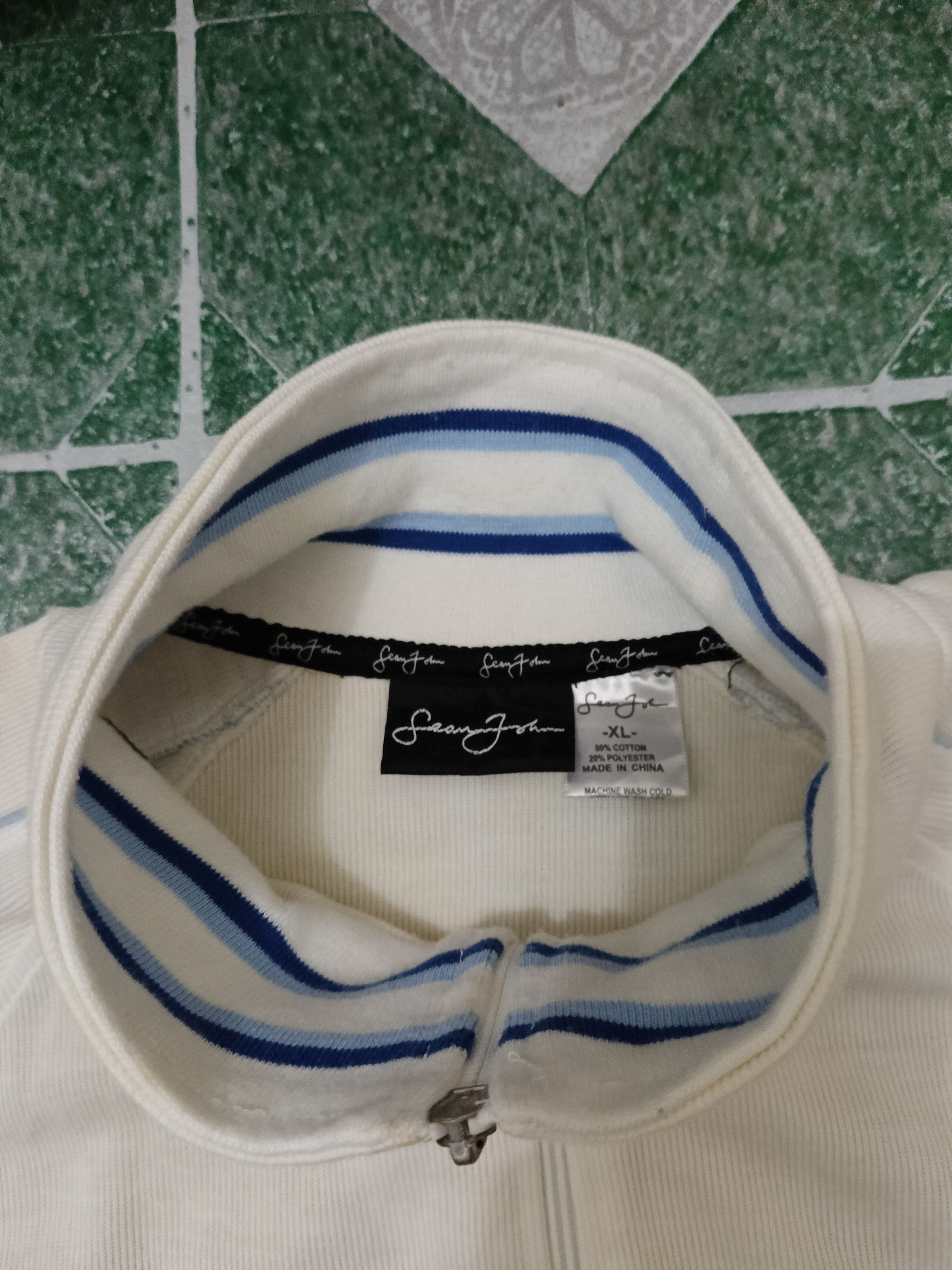 Sean John Vtg distressed sean john jacket zipper embroidered logo Size US XL / EU 56 / 4 - 9 Thumbnail