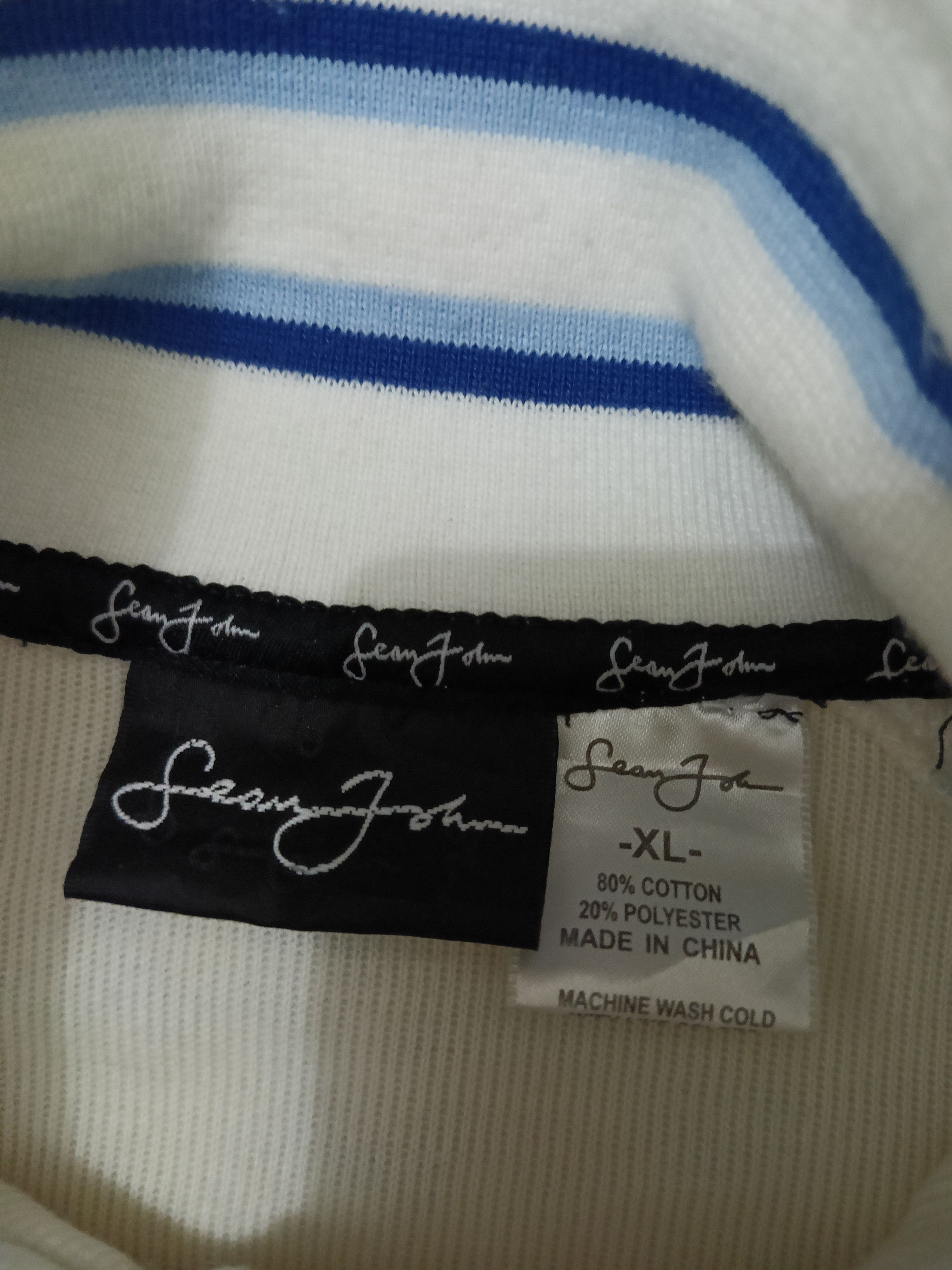 Sean John Vtg distressed sean john jacket zipper embroidered logo Size US XL / EU 56 / 4 - 10 Thumbnail