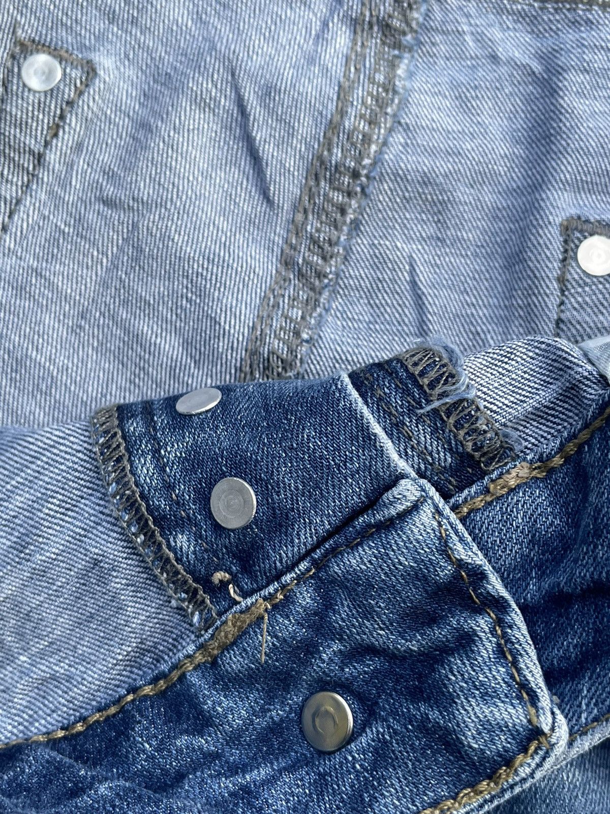 Designer × Philipp Plein Philipp Plein Miami Cut Distressed Denim Size US 33 - 18 Thumbnail
