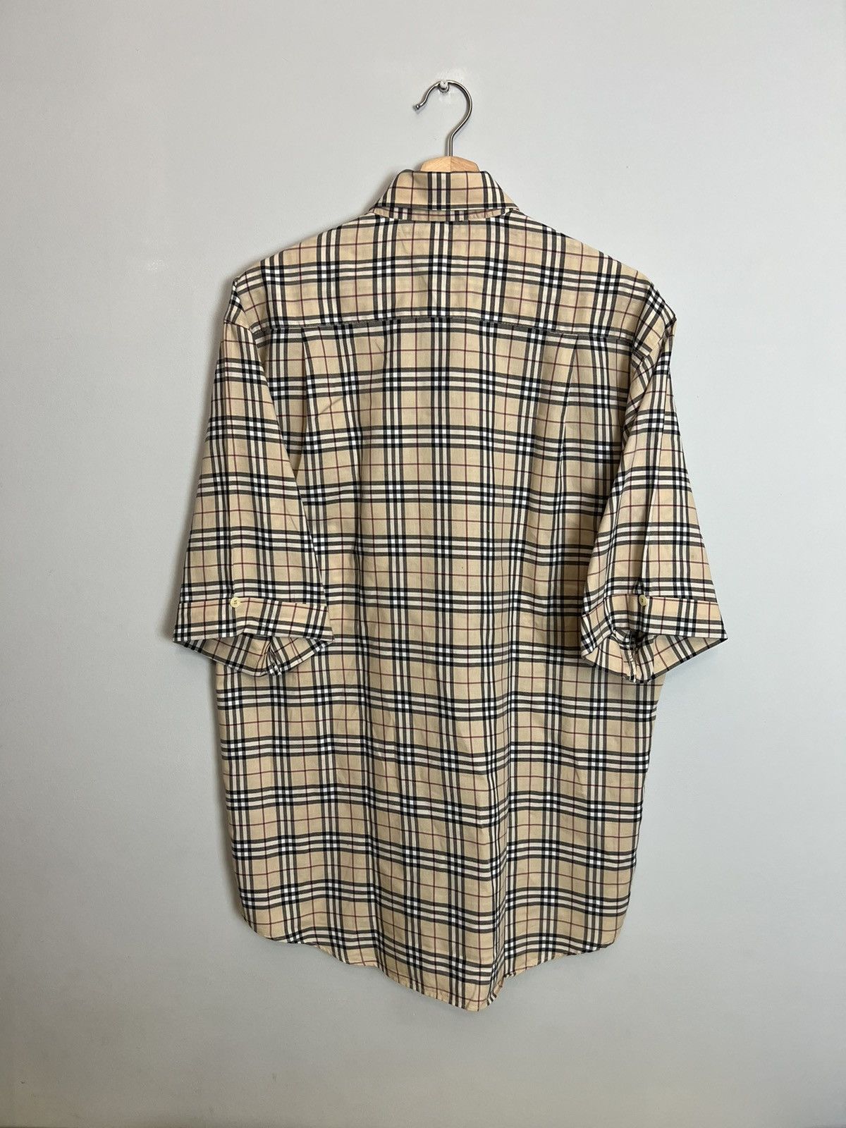 Burberry Authentic Burberry Nova Check Button Up Shirt Hype Designer Size US M / EU 48-50 / 2 - 2 Thumbnail