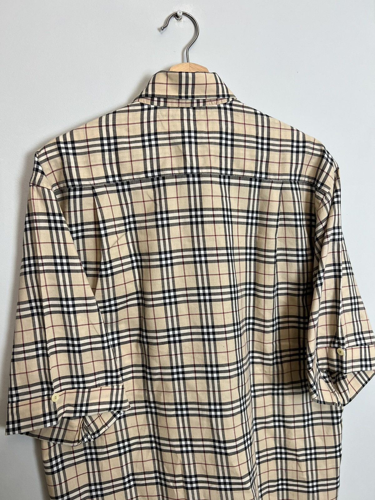 Burberry Authentic Burberry Nova Check Button Up Shirt Hype Designer Size US M / EU 48-50 / 2 - 5 Thumbnail