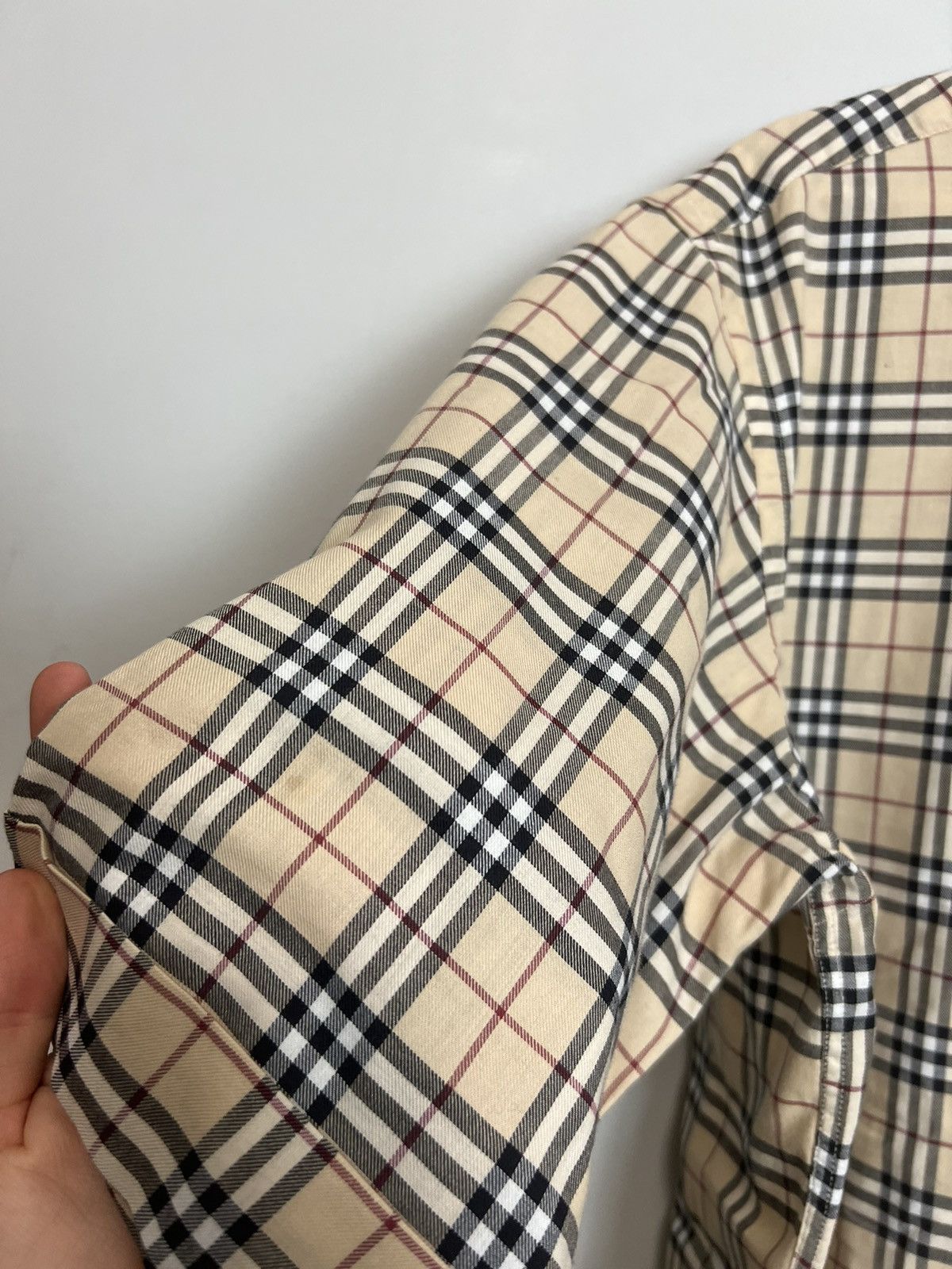 Burberry Authentic Burberry Nova Check Button Up Shirt Hype Designer Size US M / EU 48-50 / 2 - 6 Thumbnail
