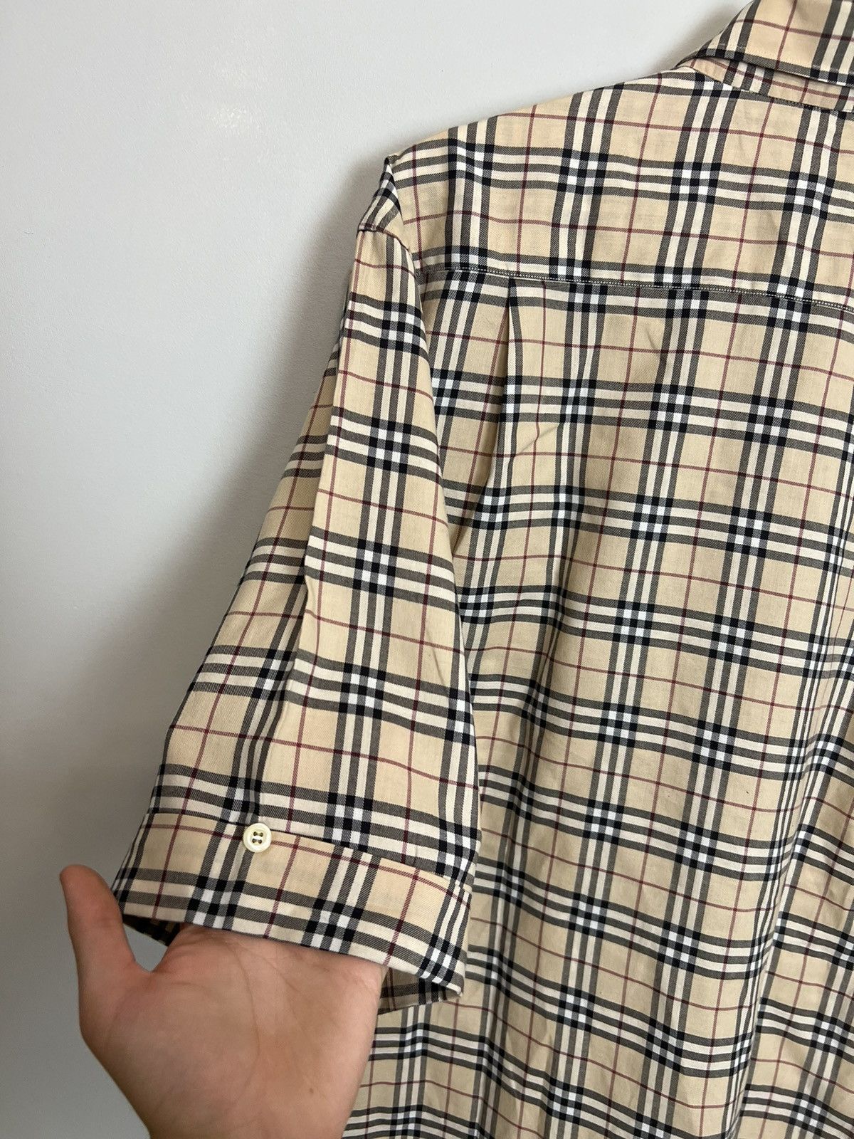 Burberry Authentic Burberry Nova Check Button Up Shirt Hype Designer Size US M / EU 48-50 / 2 - 8 Thumbnail