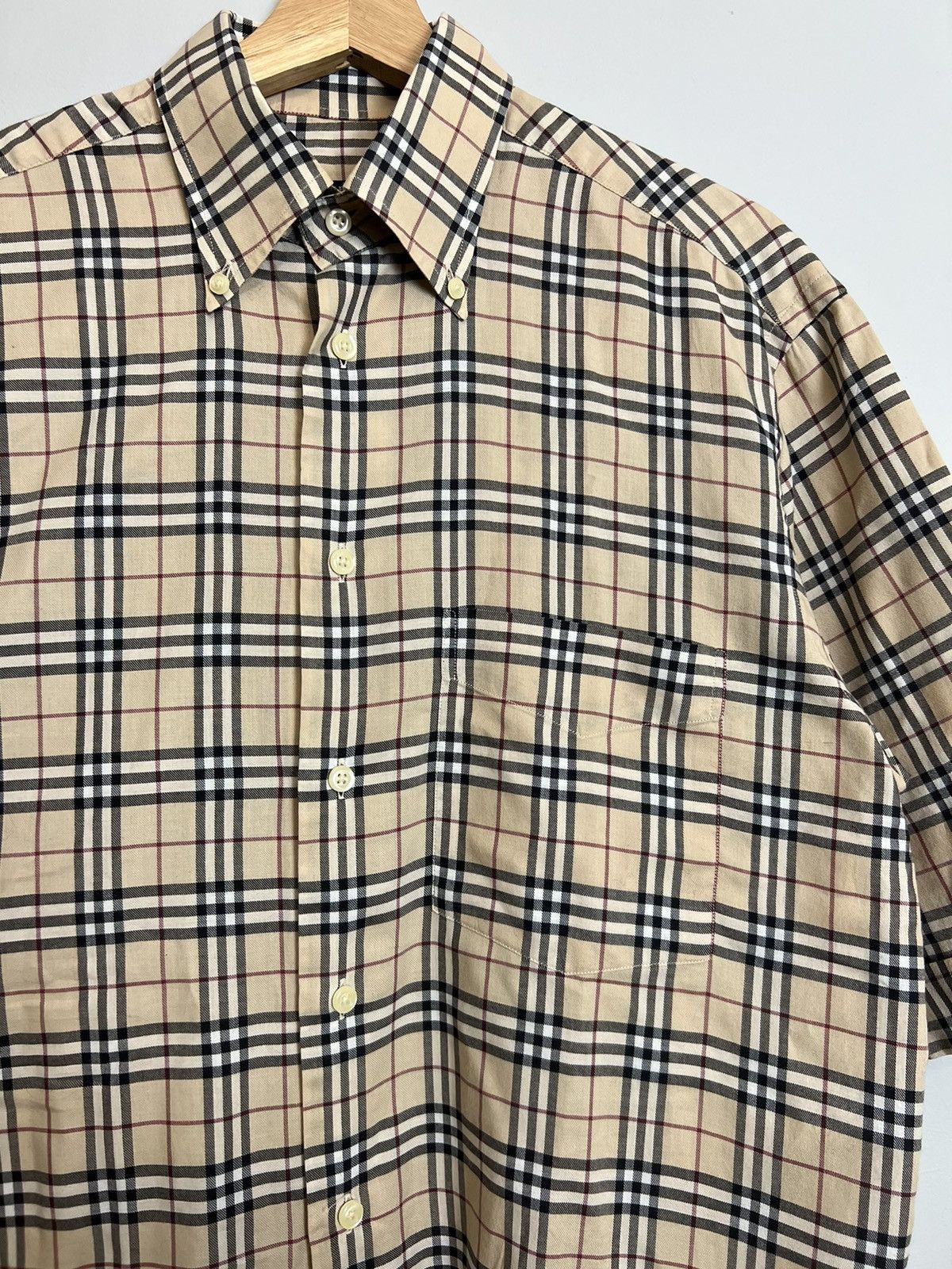 Burberry Authentic Burberry Nova Check Button Up Shirt Hype Designer Size US M / EU 48-50 / 2 - 4 Thumbnail