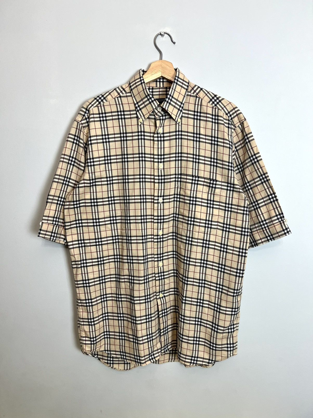 Burberry Authentic Burberry Nova Check Button Up Shirt Hype Designer Size US M / EU 48-50 / 2 - 1 Thumbnail