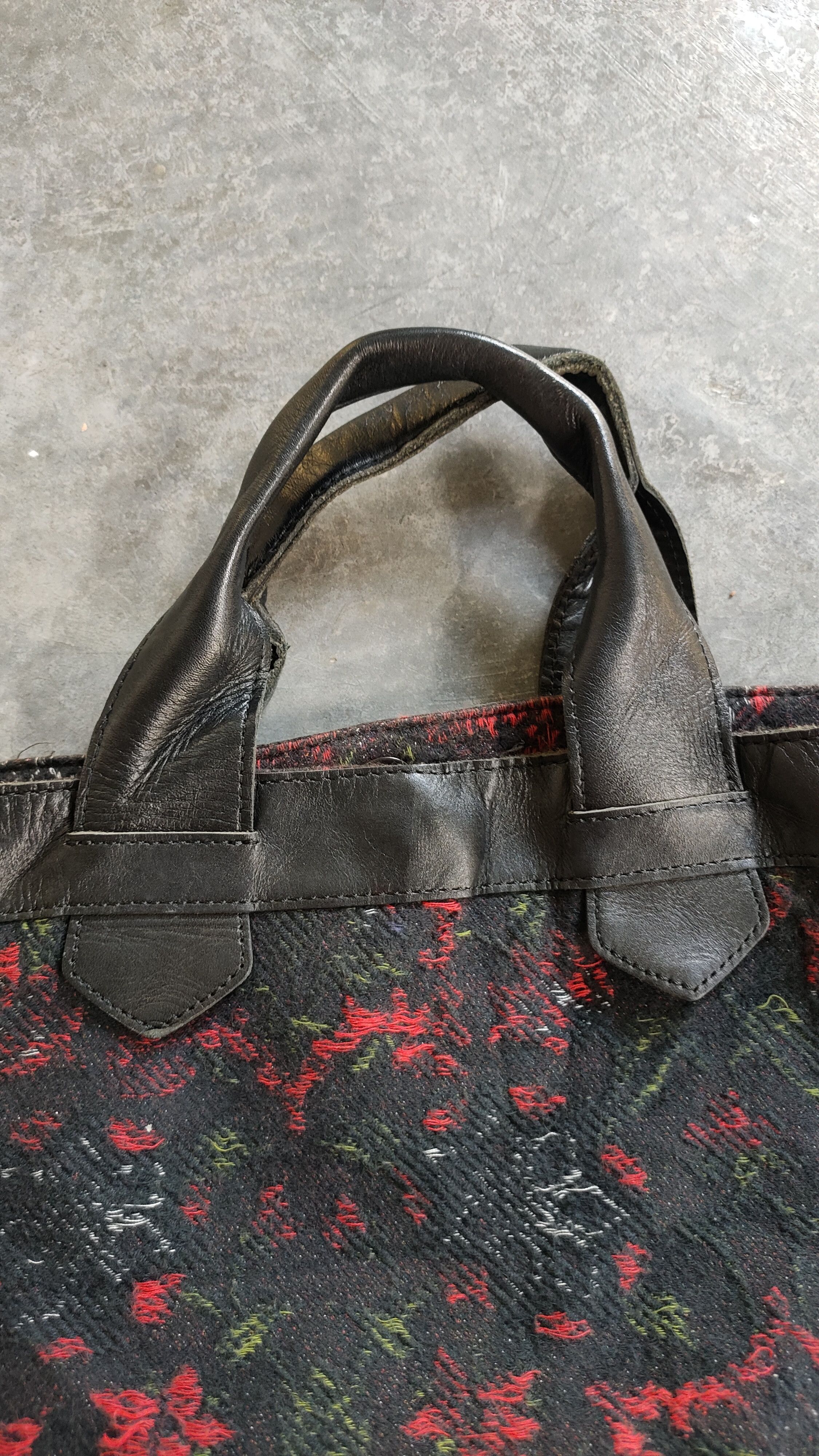 Yohji Yamamoto VTG YOHJI YAMAMOTO Y's TAPESTRY FLORAL TOTE BAG Size ONE SIZE - 2 Thumbnail