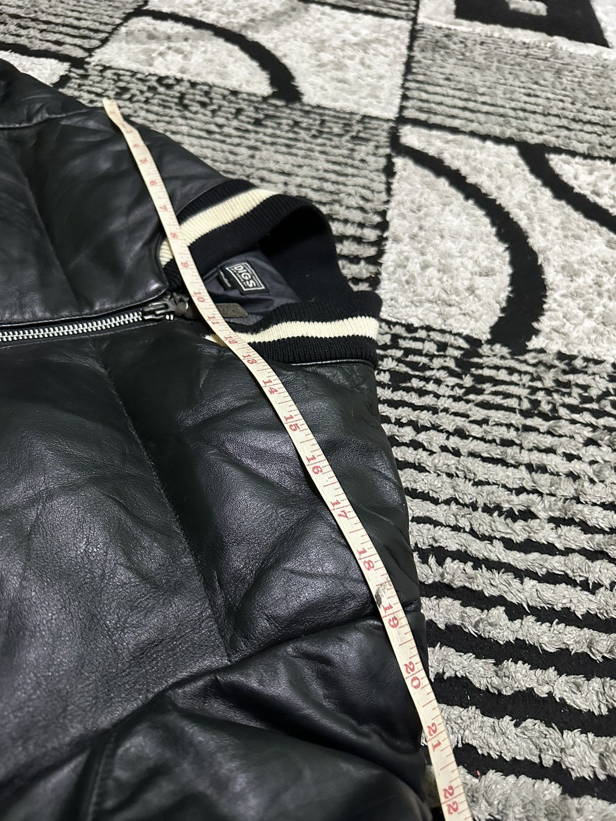 Vintage Digs leather puffer jacket Size US M / EU 48-50 / 2 - 7 Thumbnail