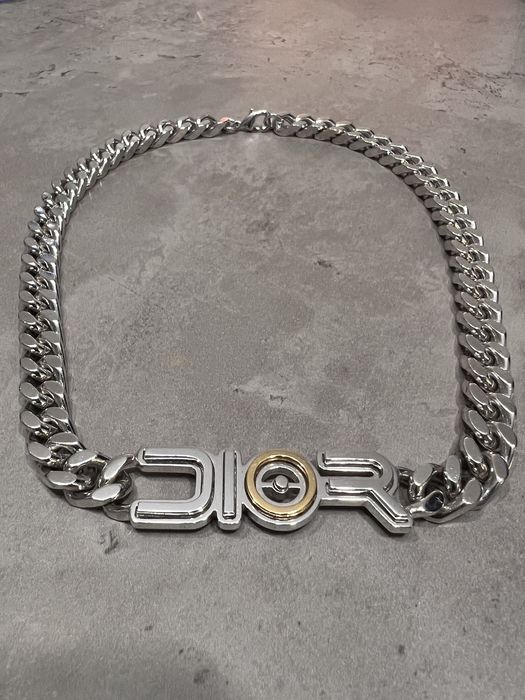 Dior and sorayama brass on sale necklace