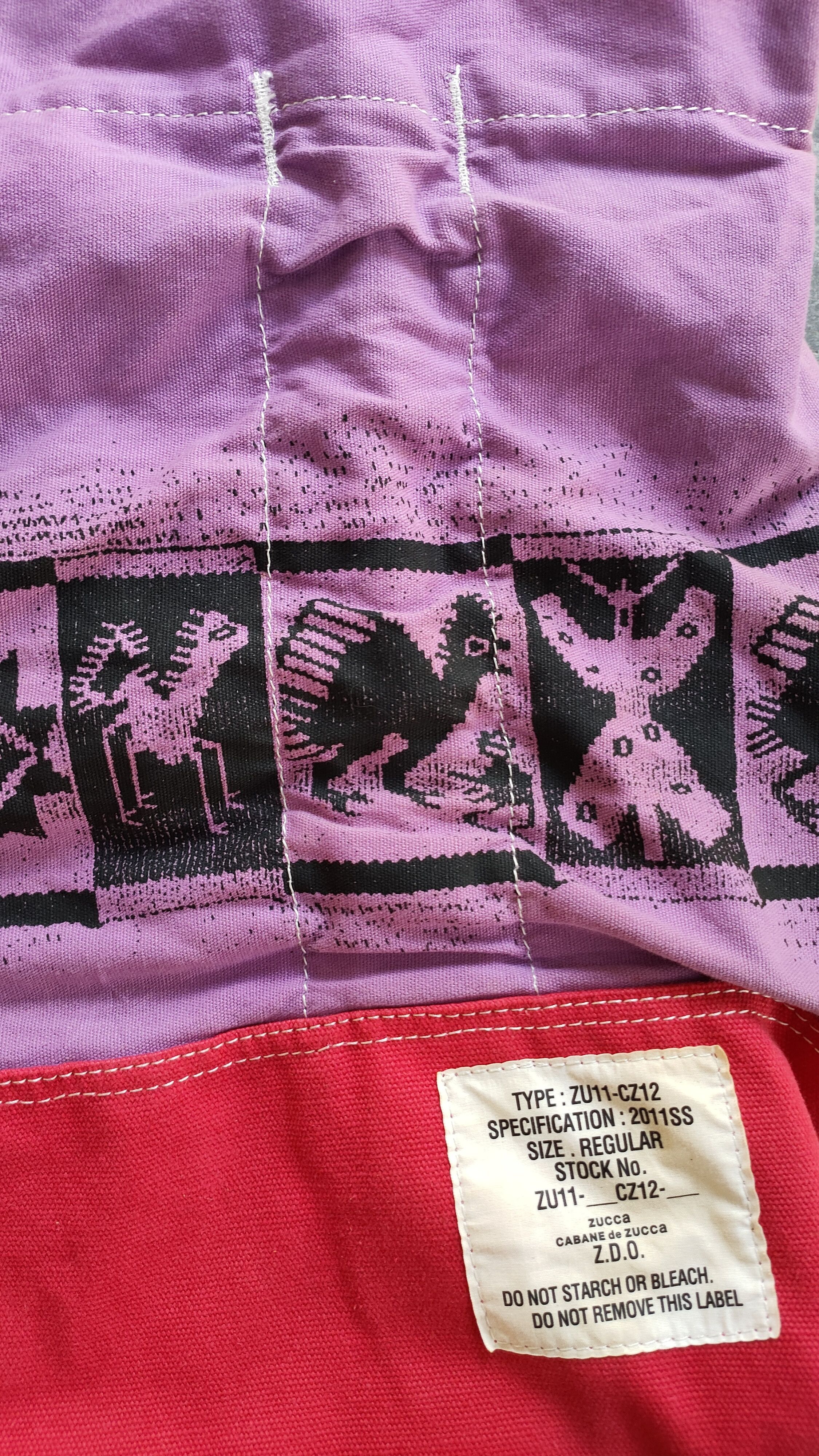 Issey Miyake VTG ZUCCA ULTRAMAN MONSTER TOTE BAG Size ONE SIZE - 7 Thumbnail