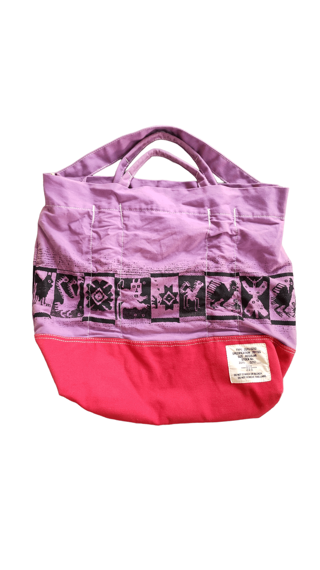 Issey Miyake VTG ZUCCA ULTRAMAN MONSTER TOTE BAG Size ONE SIZE - 1 Thumbnail