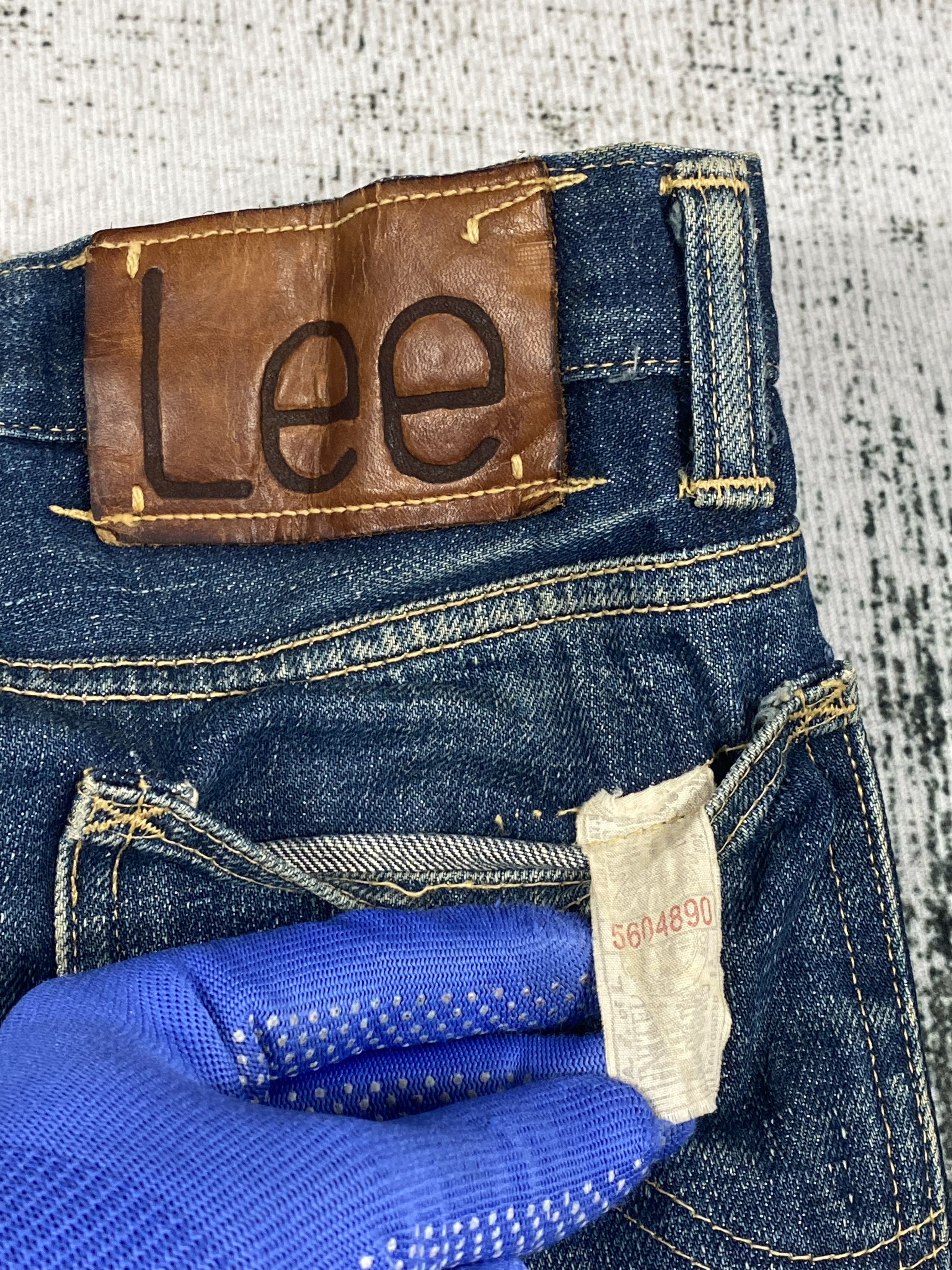 Lee × Vintage Lee Union Made Redline Rusty Distressed Denims Size US 29 - 12 Thumbnail