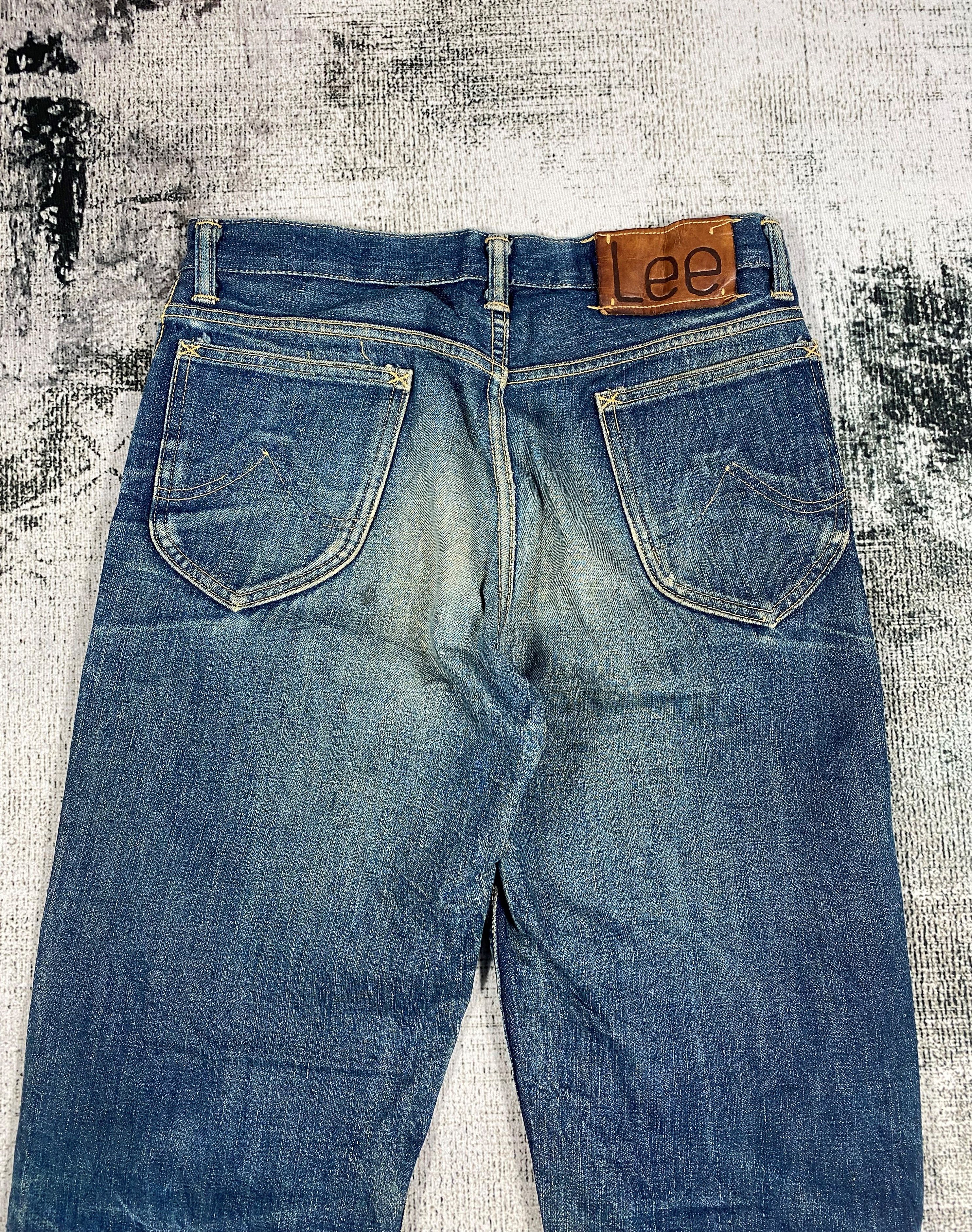 Lee × Vintage Lee Union Made Redline Rusty Distressed Denims Size US 29 - 11 Thumbnail