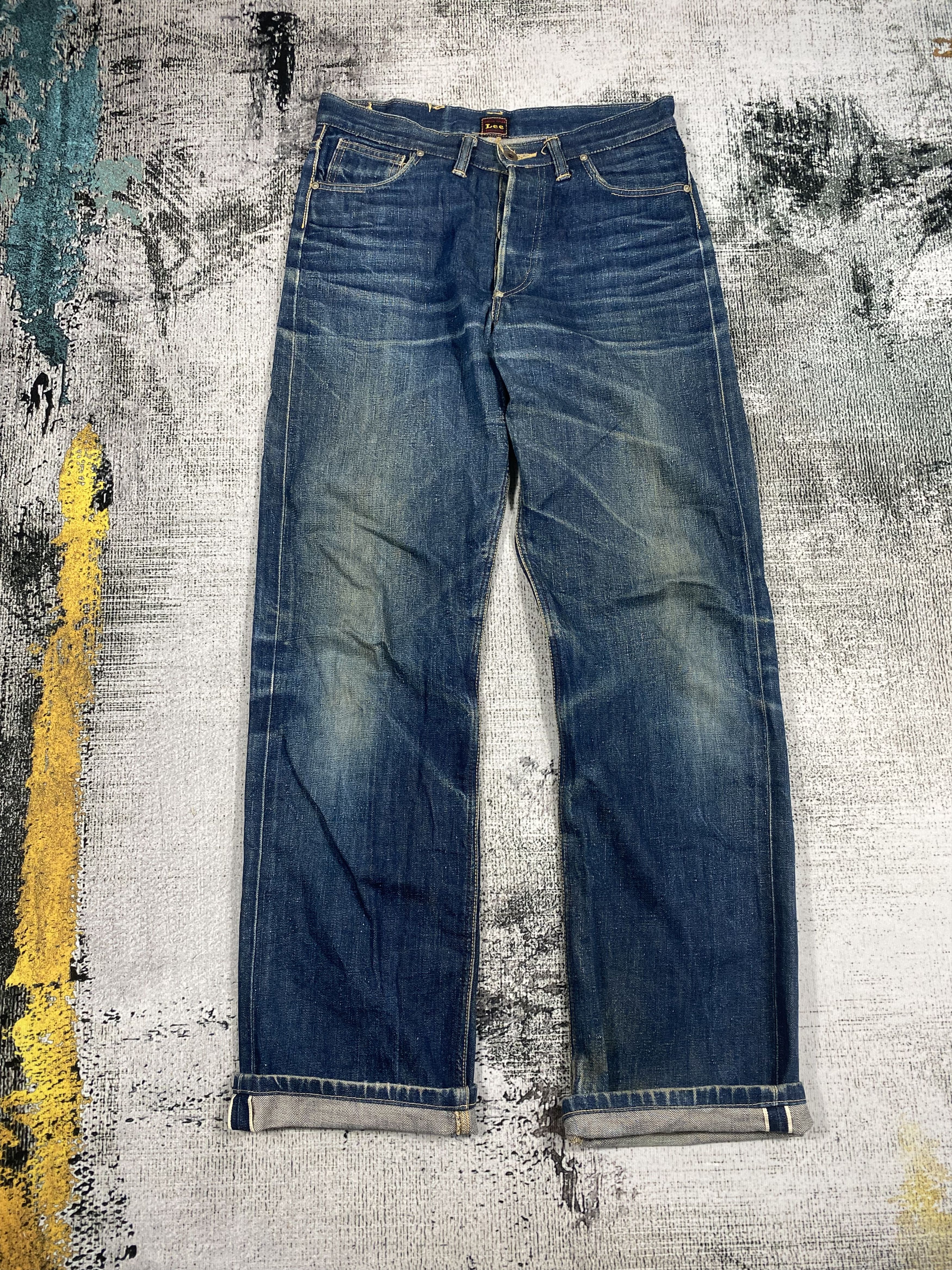 Lee × Vintage Lee Union Made Redline Rusty Distressed Denims Size US 29 - 4 Thumbnail