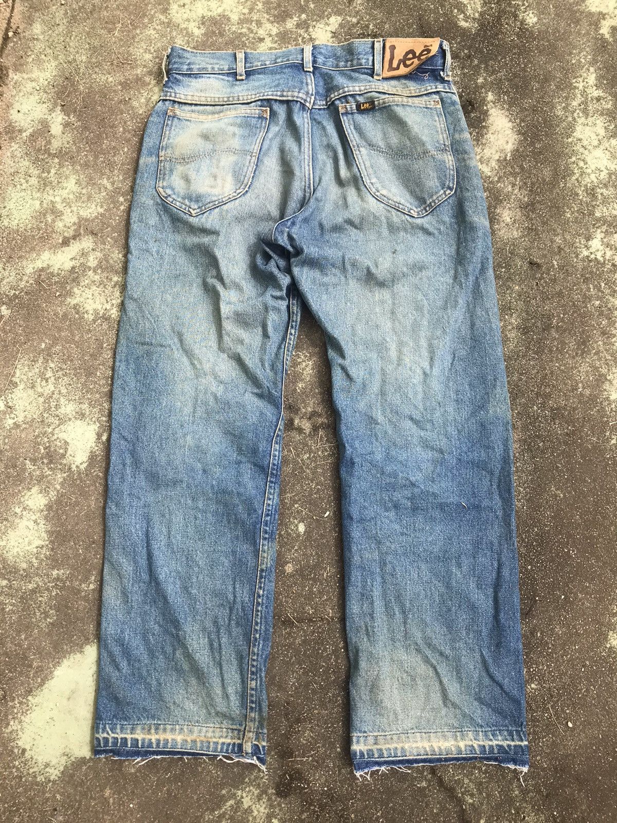 Lee Vintage Lee Riders Released Hem Size US 33 - 2 Thumbnail