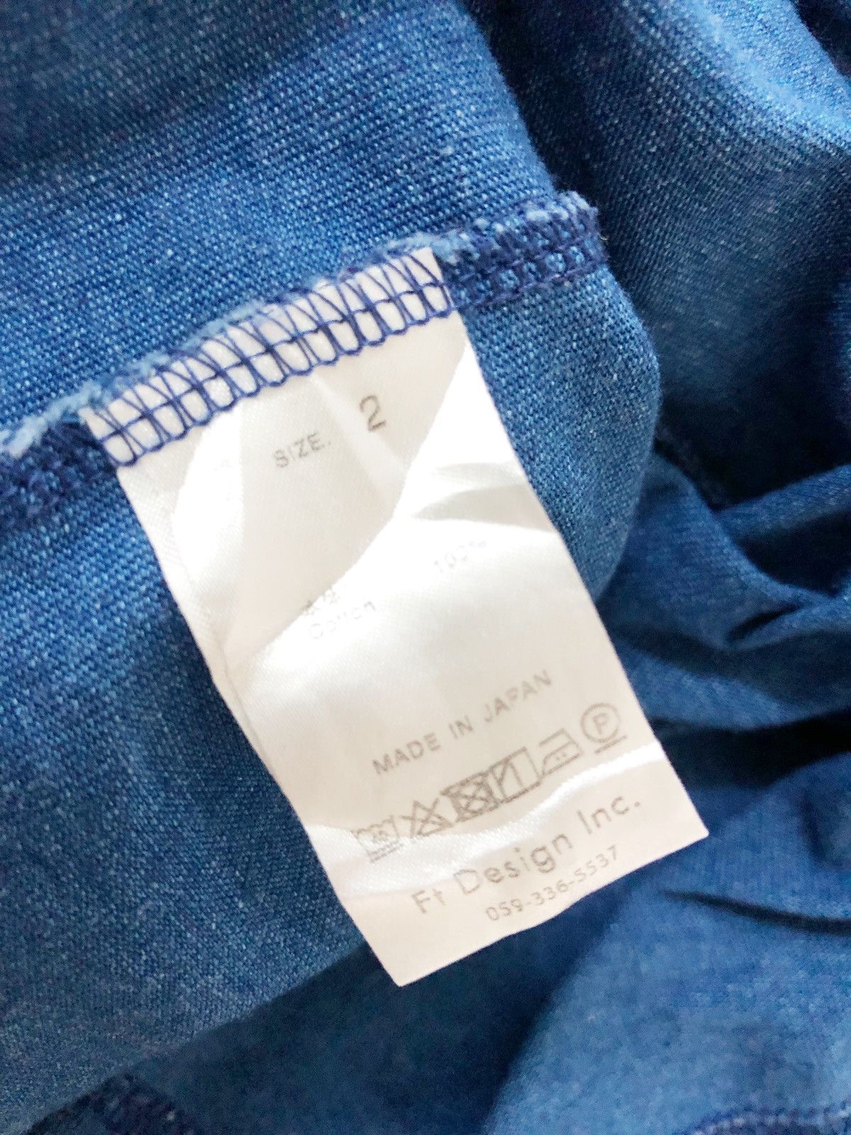 Japanese Brand THYARD Made in Japan 🇯🇵 “ FABRICATION LABORATORY “ Size US L / EU 52-54 / 3 - 13 Thumbnail