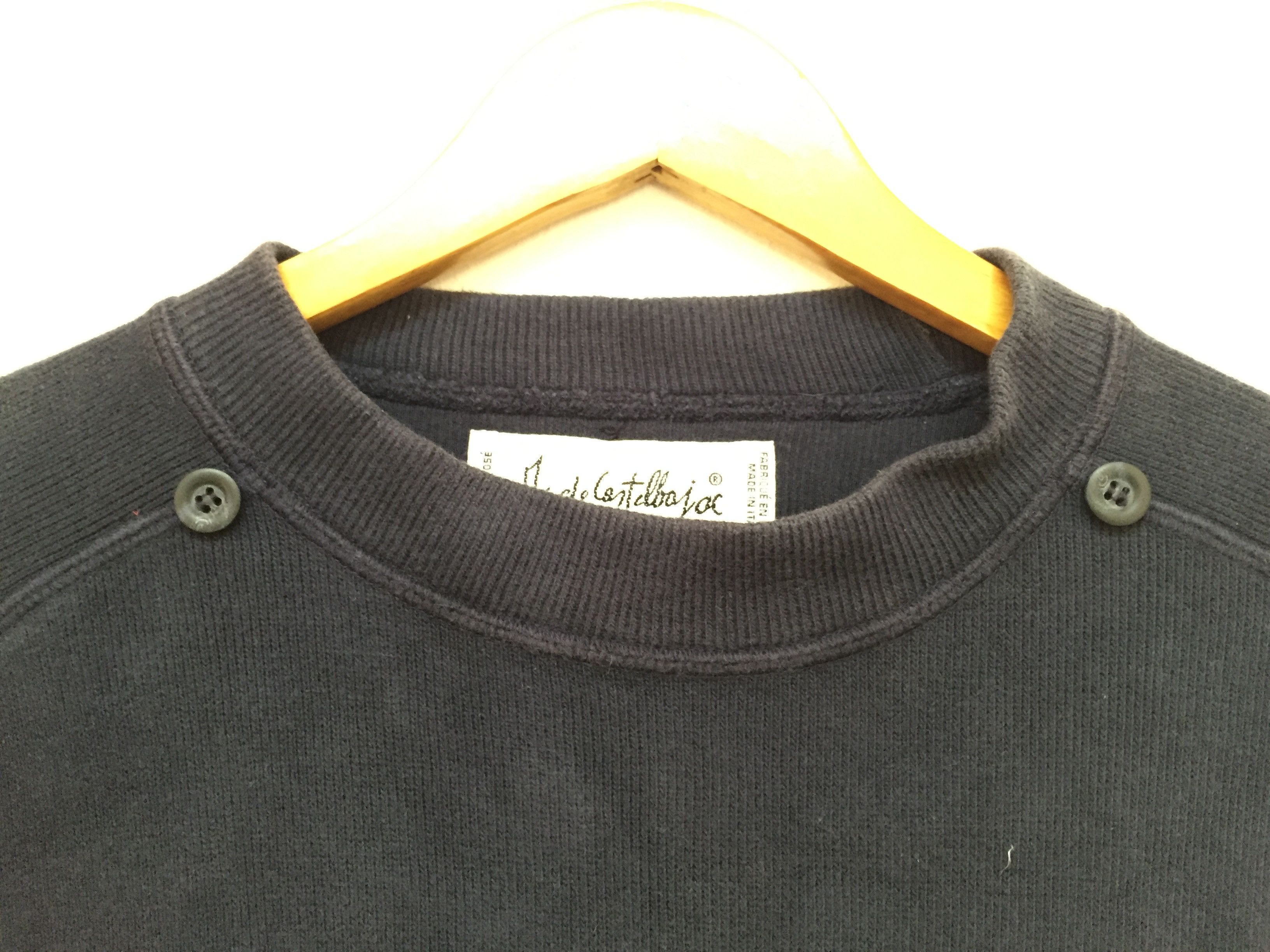 Jean Charles De Castelbajac 1990's Snow Board contra pocket sweatshirt Size US L / EU 52-54 / 3 - 8 Thumbnail