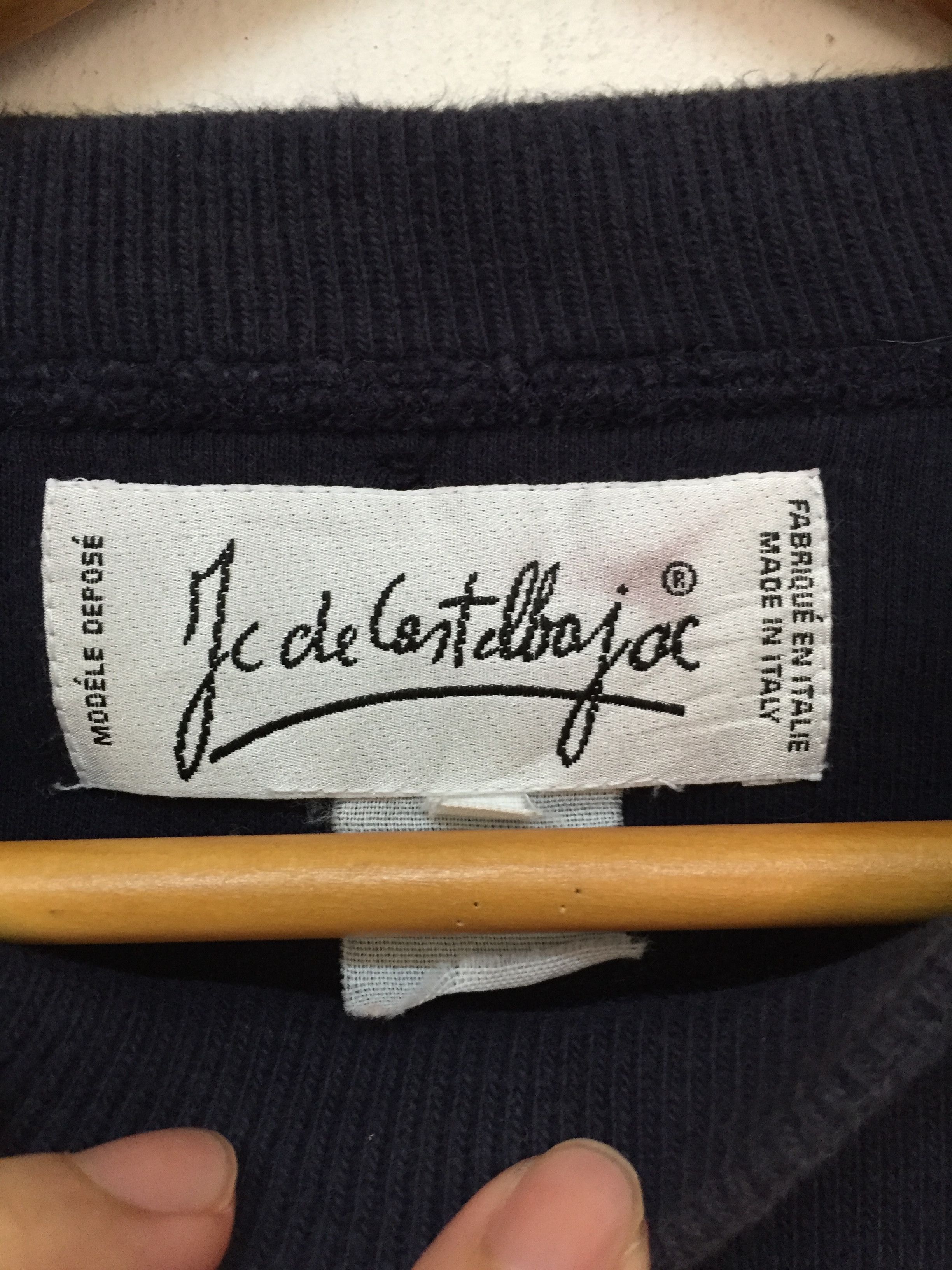 Jean Charles De Castelbajac 1990's Snow Board contra pocket sweatshirt Size US L / EU 52-54 / 3 - 9 Thumbnail