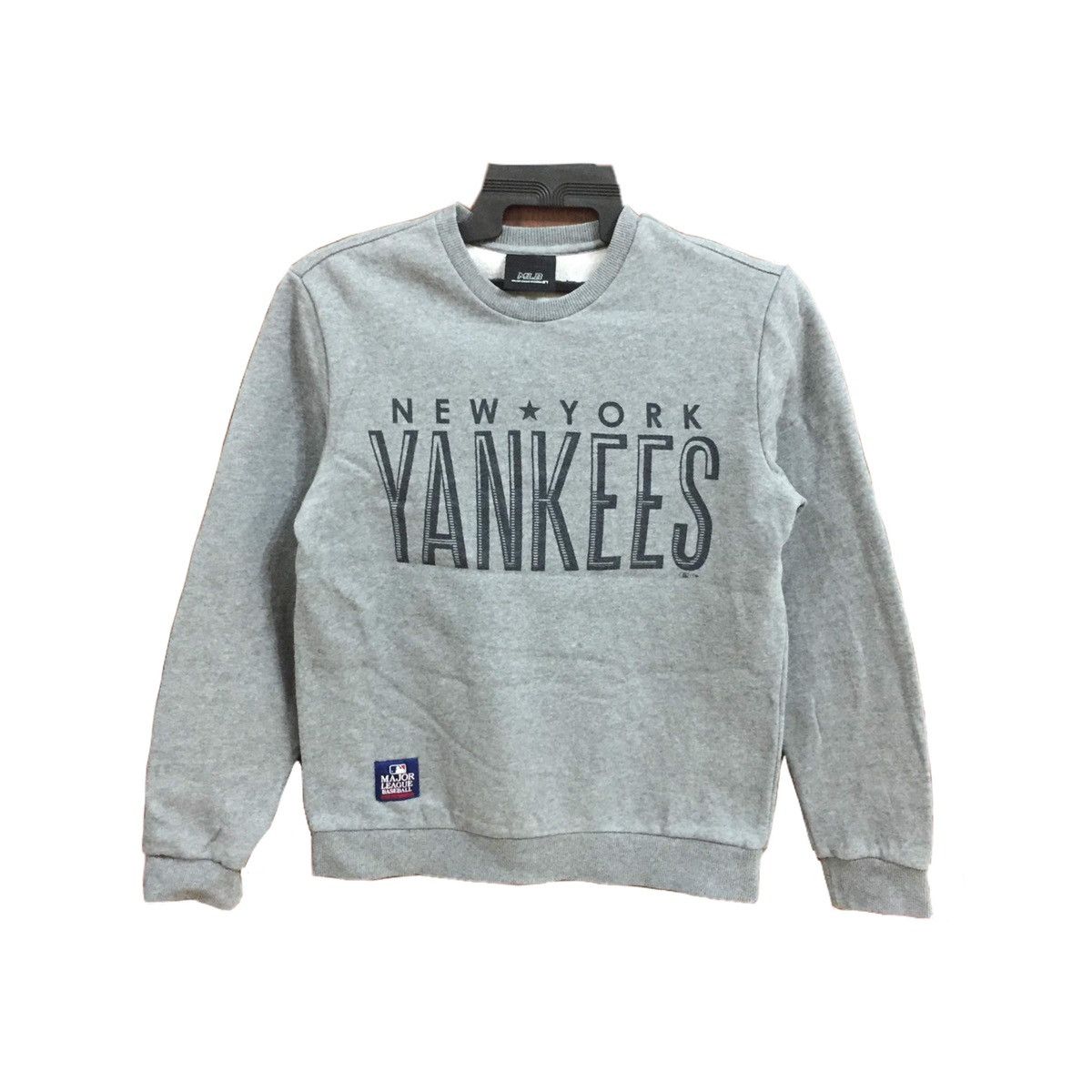 Vintage MLB New cheapest York Yankees Crewneck Sweatshirt Pullover Small Logo Embroidery NY Yankees Streetwear Size S