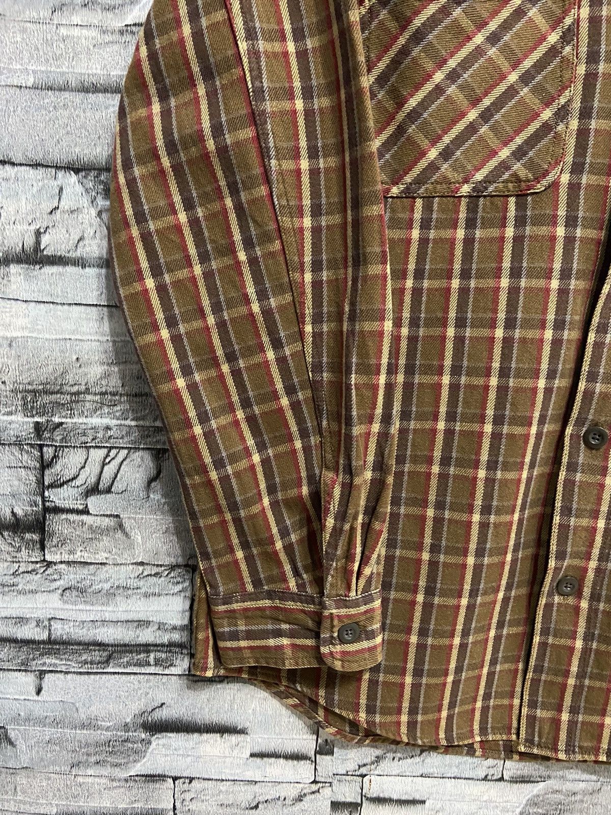 Flannel Vintage Flannel Double Pocket plaid size L fit oversized XL Size US XL / EU 56 / 4 - 4 Thumbnail