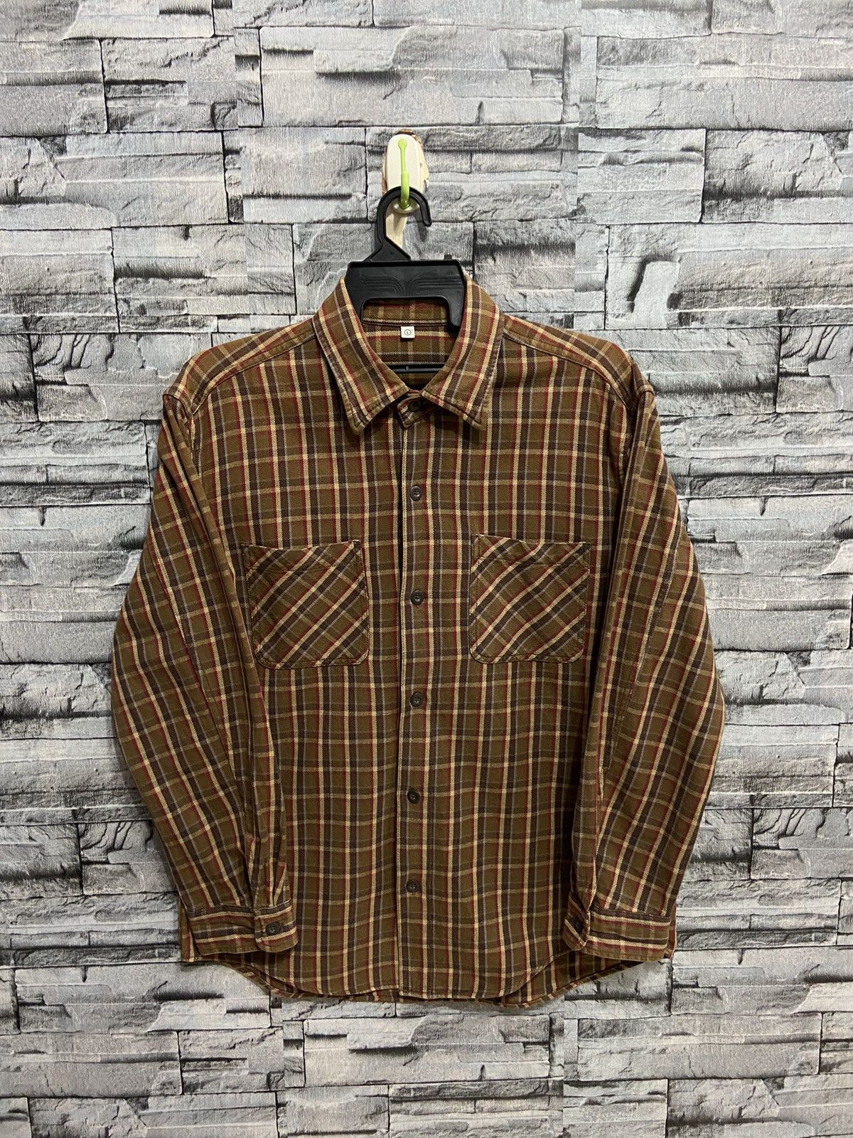 Flannel Vintage Flannel Double Pocket plaid size L fit oversized XL Size US XL / EU 56 / 4 - 1 Thumbnail