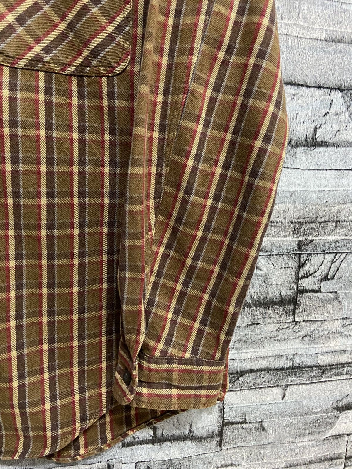 Flannel Vintage Flannel Double Pocket plaid size L fit oversized XL Size US XL / EU 56 / 4 - 5 Thumbnail