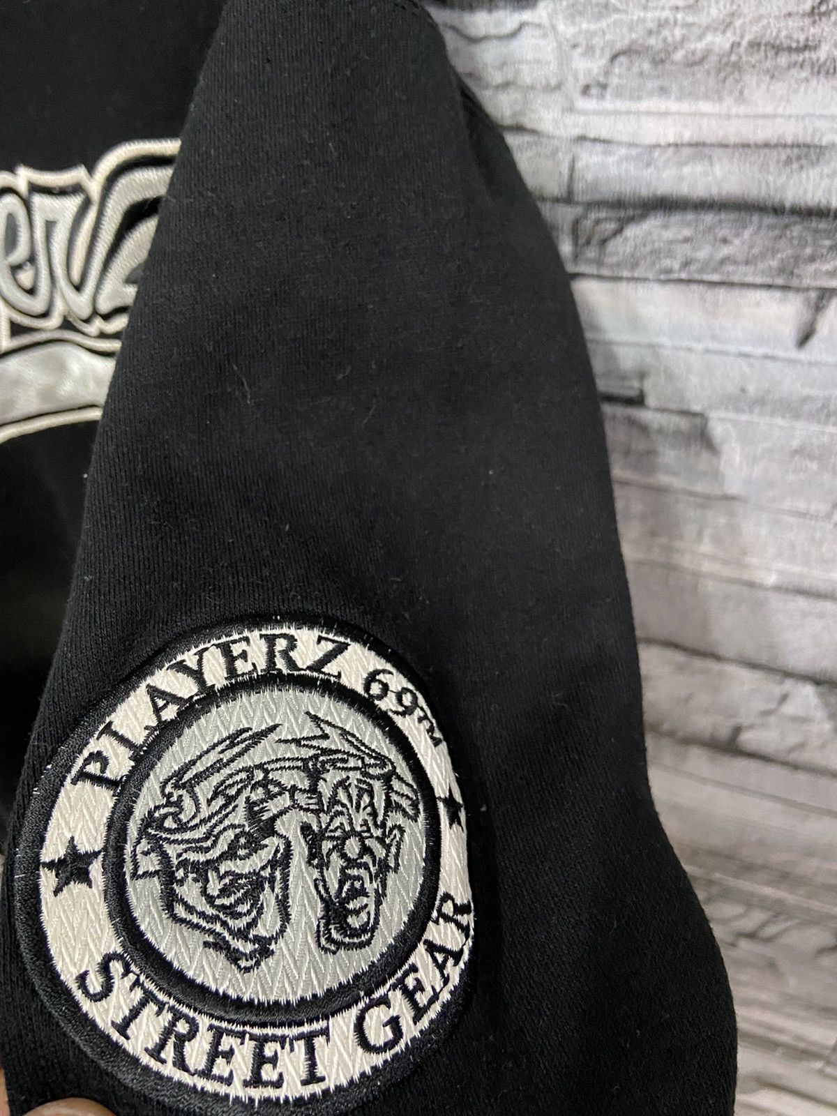 Vintage Playerz 69 sweatshirt big embroidered hip hop oversized Size US XXL / EU 58 / 5 - 7 Thumbnail
