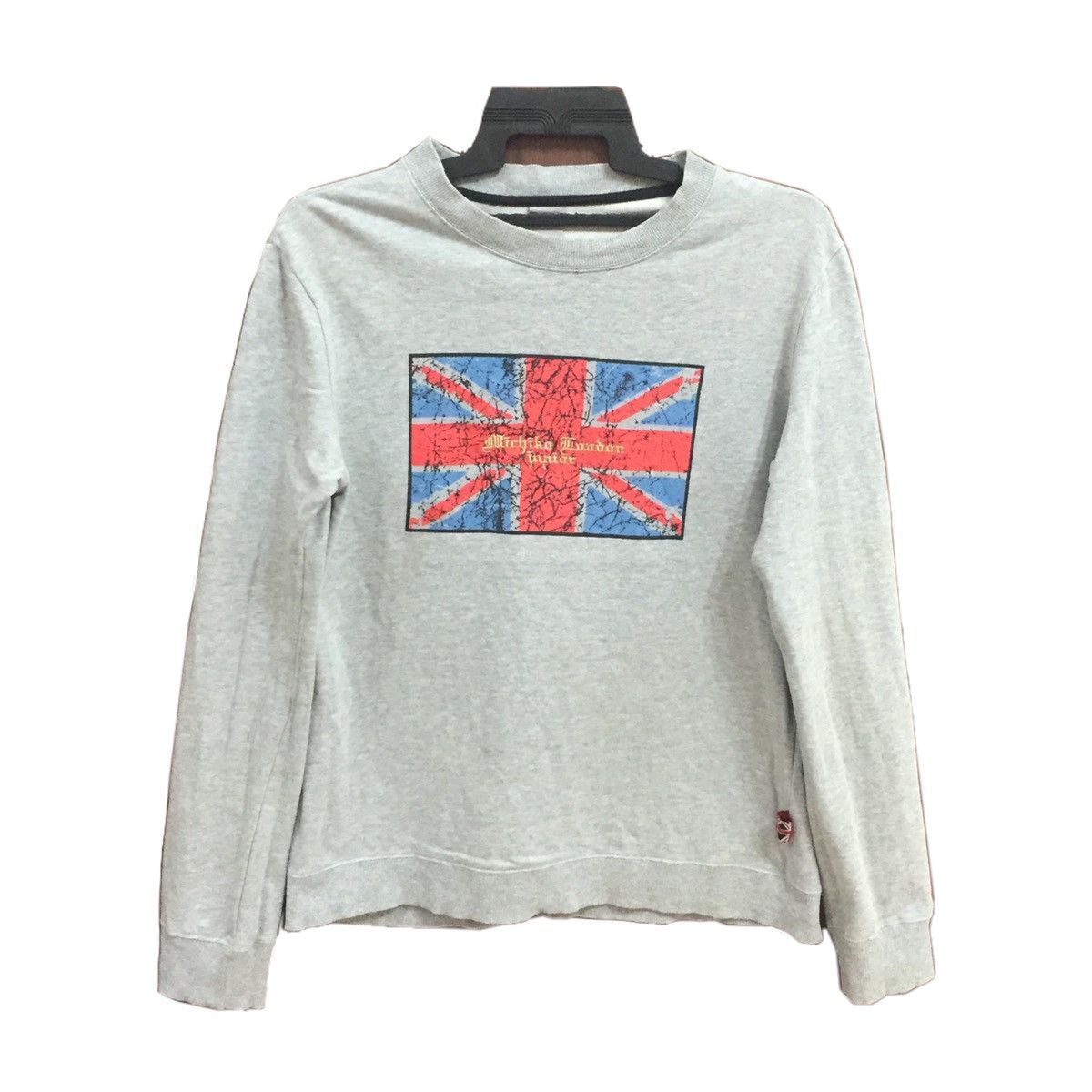 Japanese Brand Vintage Michiko London sweatshirt big logo britain size L Size US L / EU 52-54 / 3 - 1 Thumbnail