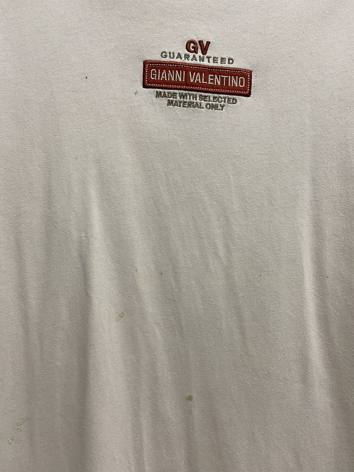 Valentino Vintage Gianni Valentino t shirt spell out embroidered Size US M / EU 48-50 / 2 - 6 Thumbnail