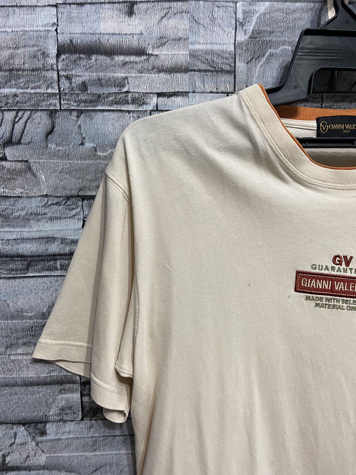 Valentino Vintage Gianni Valentino t shirt spell out embroidered Size US M / EU 48-50 / 2 - 4 Thumbnail