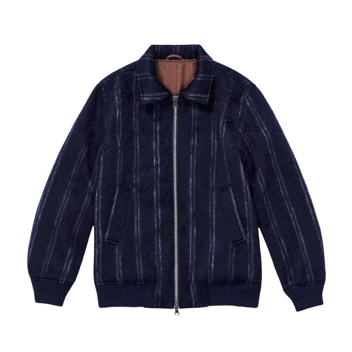 Saturdays Nyc Goose Shaggy Wool Bomber