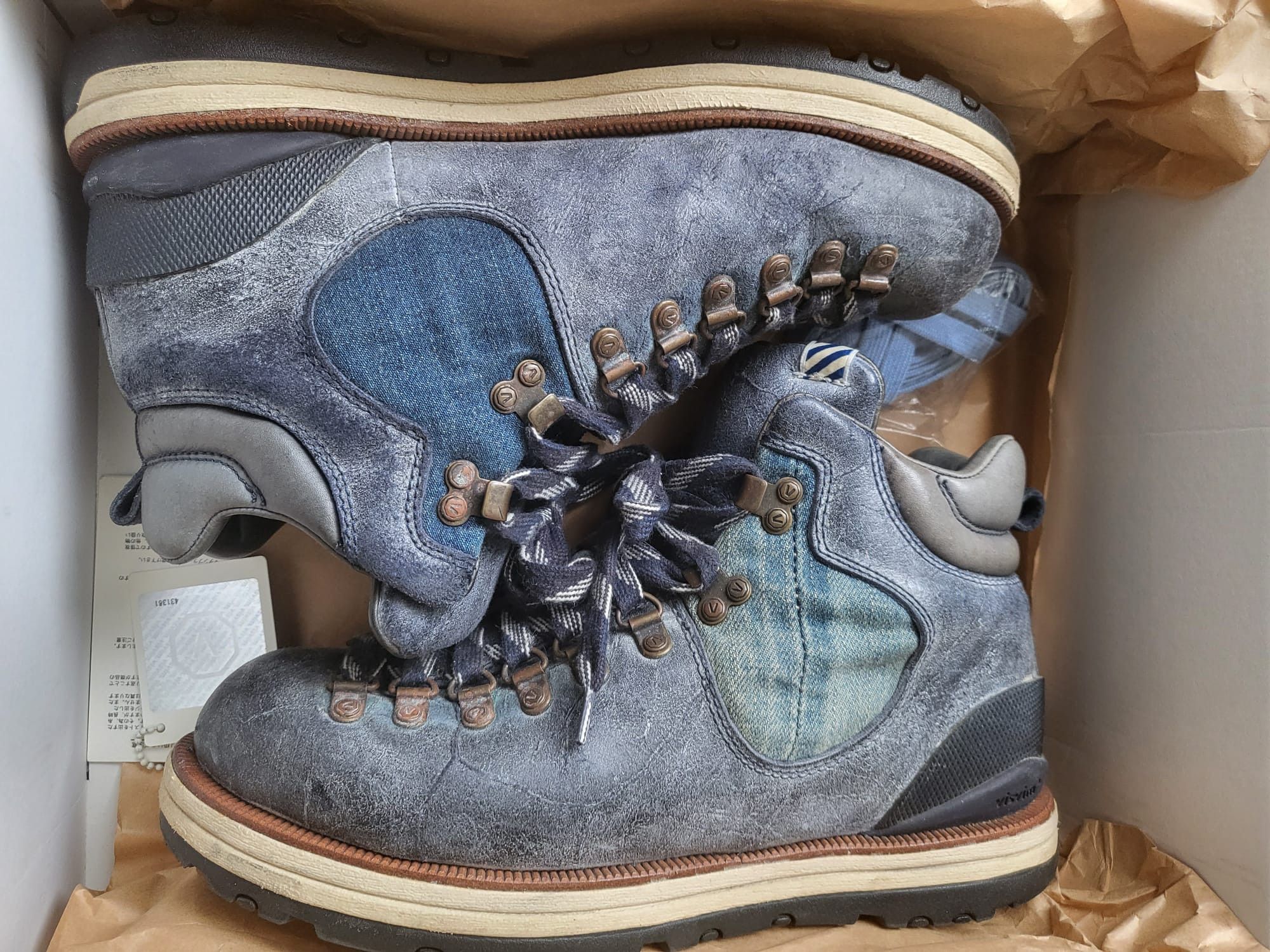 visvim SERRA US9.5 ネイビー スエード visvim x mastermind SERRA Boots Black US 9.5 Used From Japan