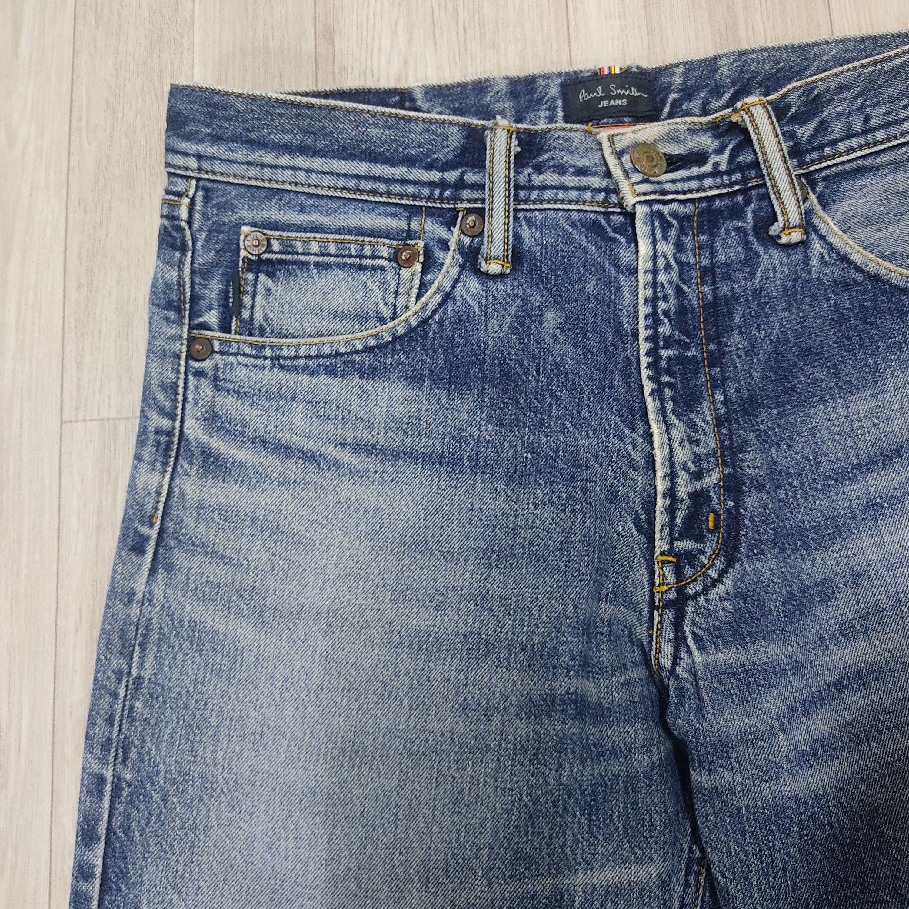 Paul Smith PAUL SMITH Jeans Distressed & Faded Denim Pants Size US 30 / EU 46 - 4 Thumbnail