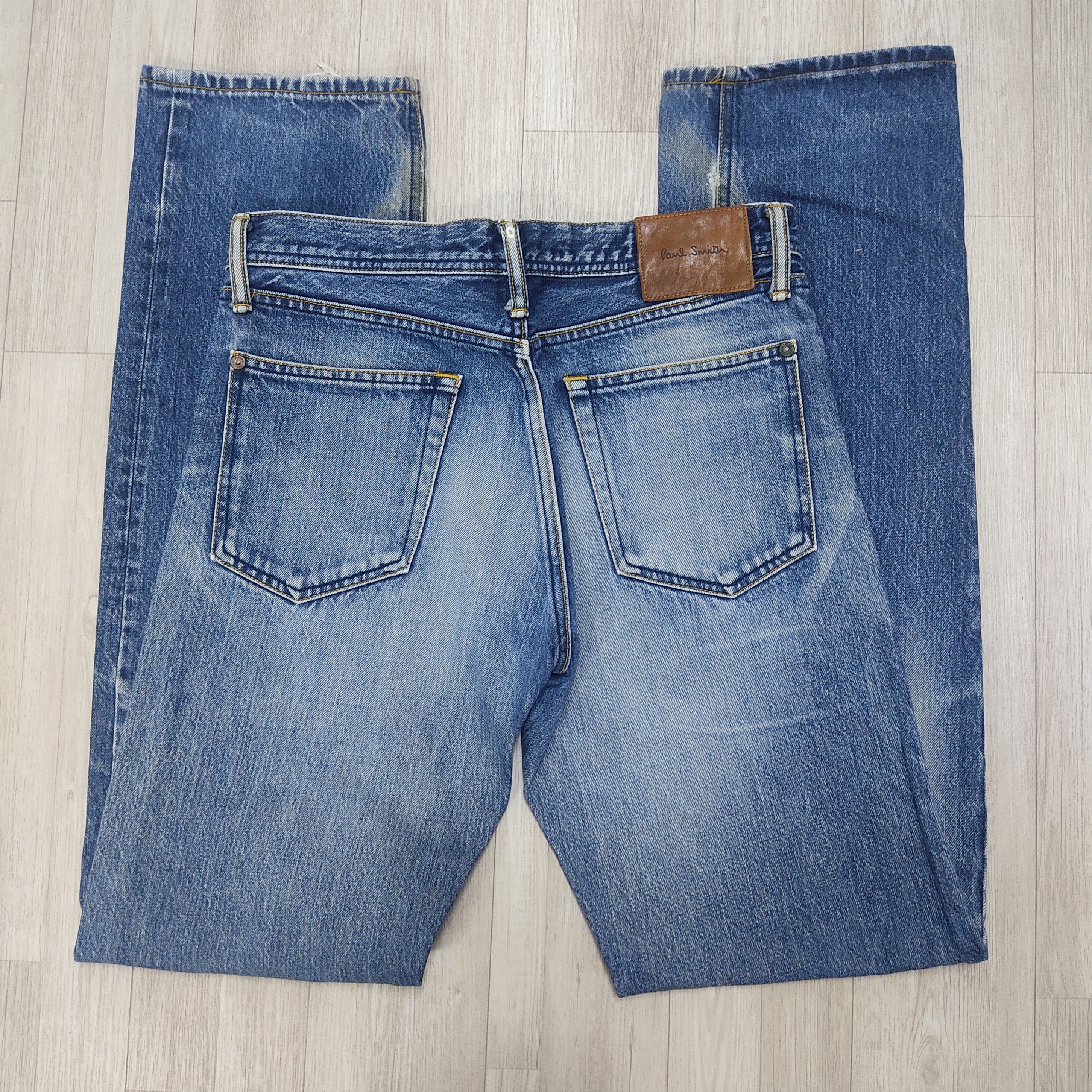 Paul Smith PAUL SMITH Jeans Distressed & Faded Denim Pants Size US 30 / EU 46 - 6 Thumbnail