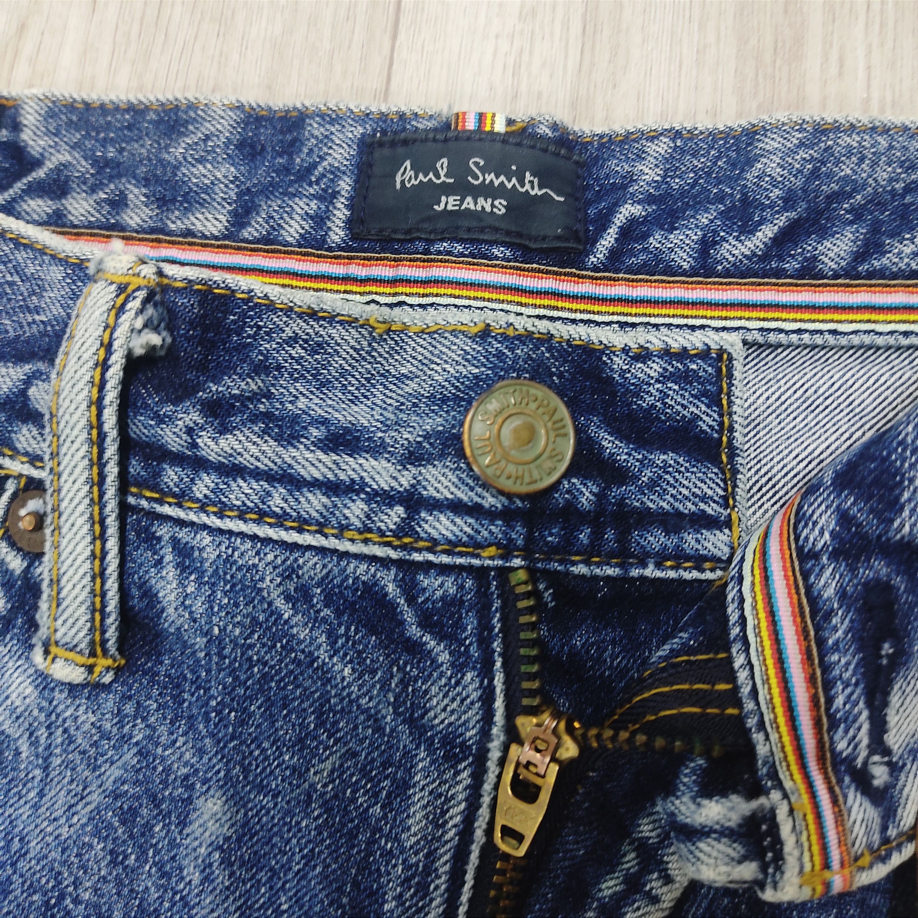 Paul Smith PAUL SMITH Jeans Distressed & Faded Denim Pants Size US 30 / EU 46 - 5 Thumbnail