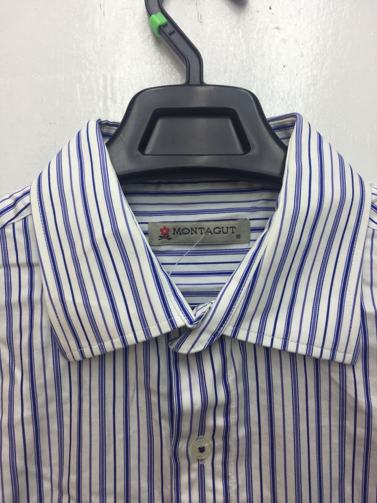 Japanese Brand Montagut Stripe Casual Shirt Size US M / EU 48-50 / 2 - 3 Thumbnail