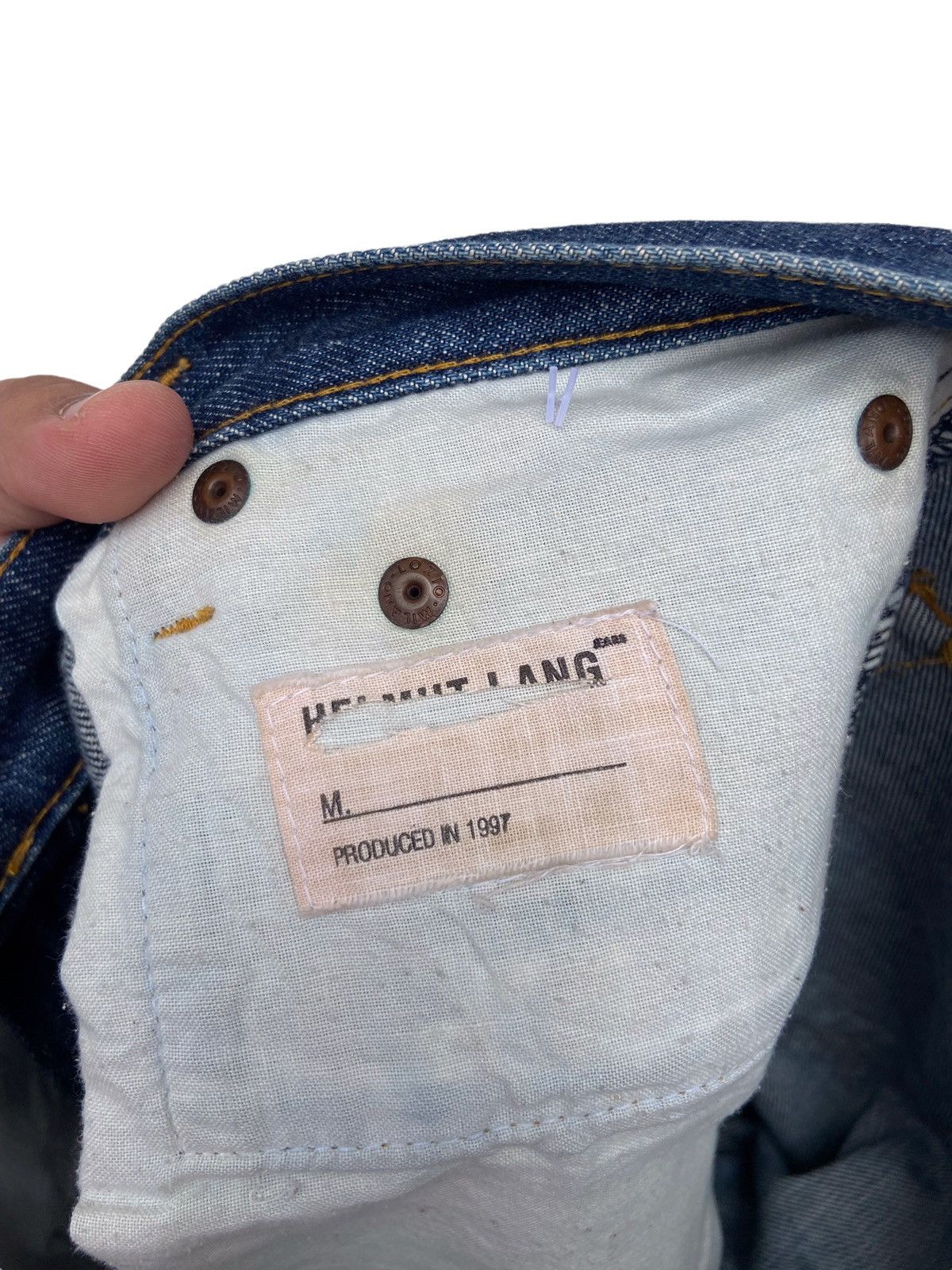 Helmut Lang × Japanese Brand Helmut Lang Crop Pant Size US 29 - 8 Thumbnail