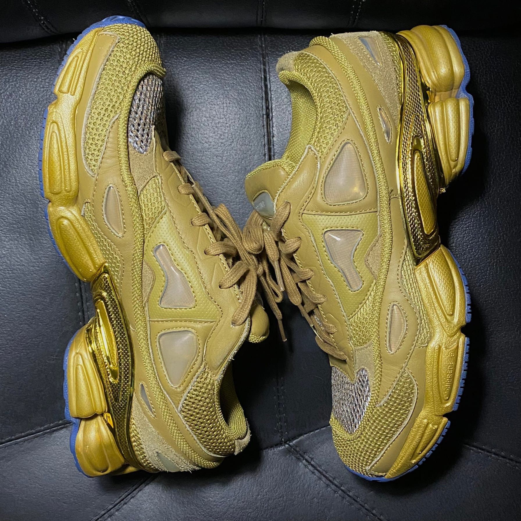 Adidas × Raf Simons Raf Simons x Ozweego gold Size US 8.5 / EU 41-42 - 5 Thumbnail