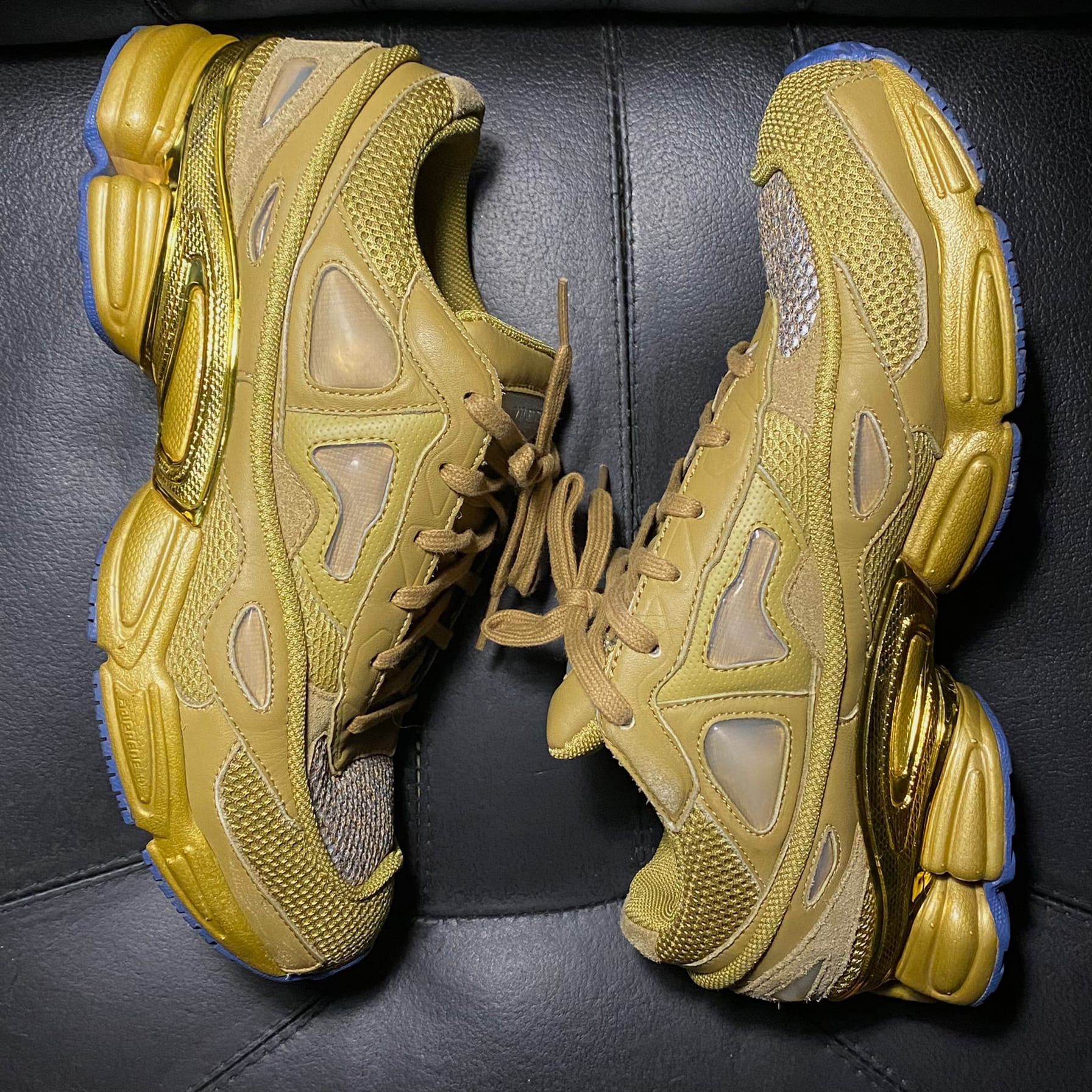 Adidas × Raf Simons Raf Simons x Ozweego gold Size US 8.5 / EU 41-42 - 4 Thumbnail