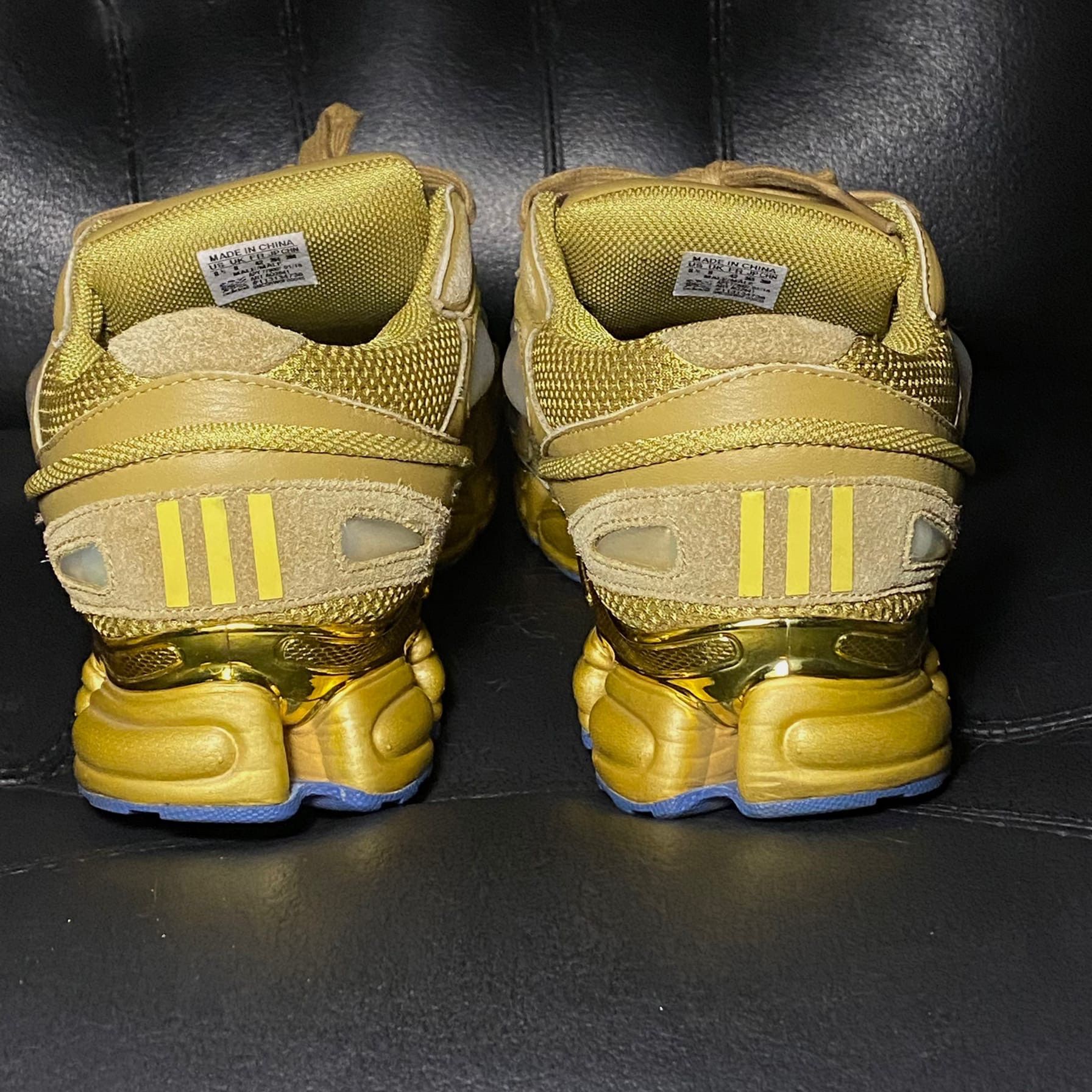 Adidas × Raf Simons Raf Simons x Ozweego gold Size US 8.5 / EU 41-42 - 2 Thumbnail