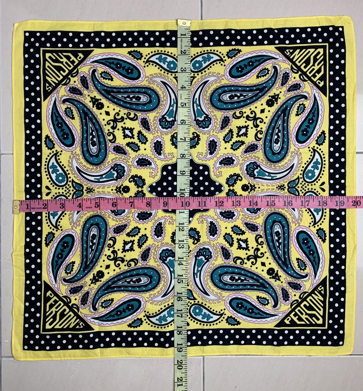 PERSON'S Person’s Handkerchief Pocketsquares Size ONE SIZE - 8 Thumbnail