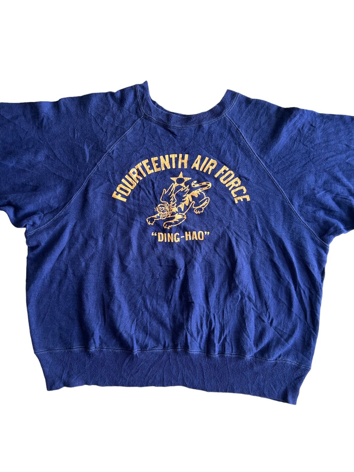 The Real McCoy's ARCHIVE🔥Real McCoy's "Ding-Hao" 14th Air Force USAF Sweater Size US L / EU 52-54 / 3 - 1 Thumbnail