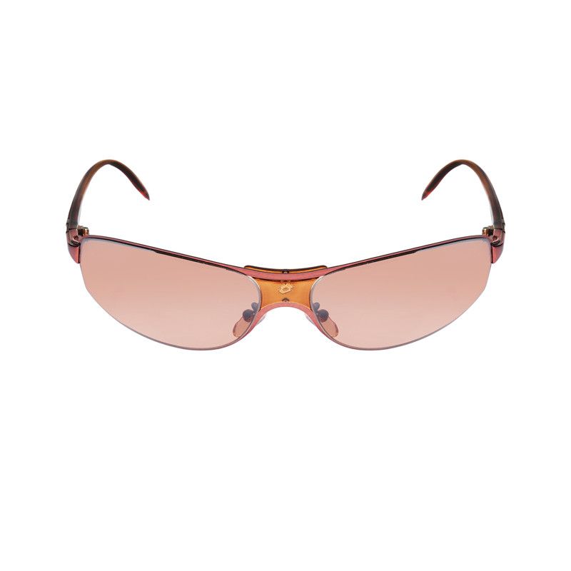 Lotto Sport Lotto 00's Burgundy Rectangular Frame Sunglasses Size ONE SIZE - 2 Thumbnail
