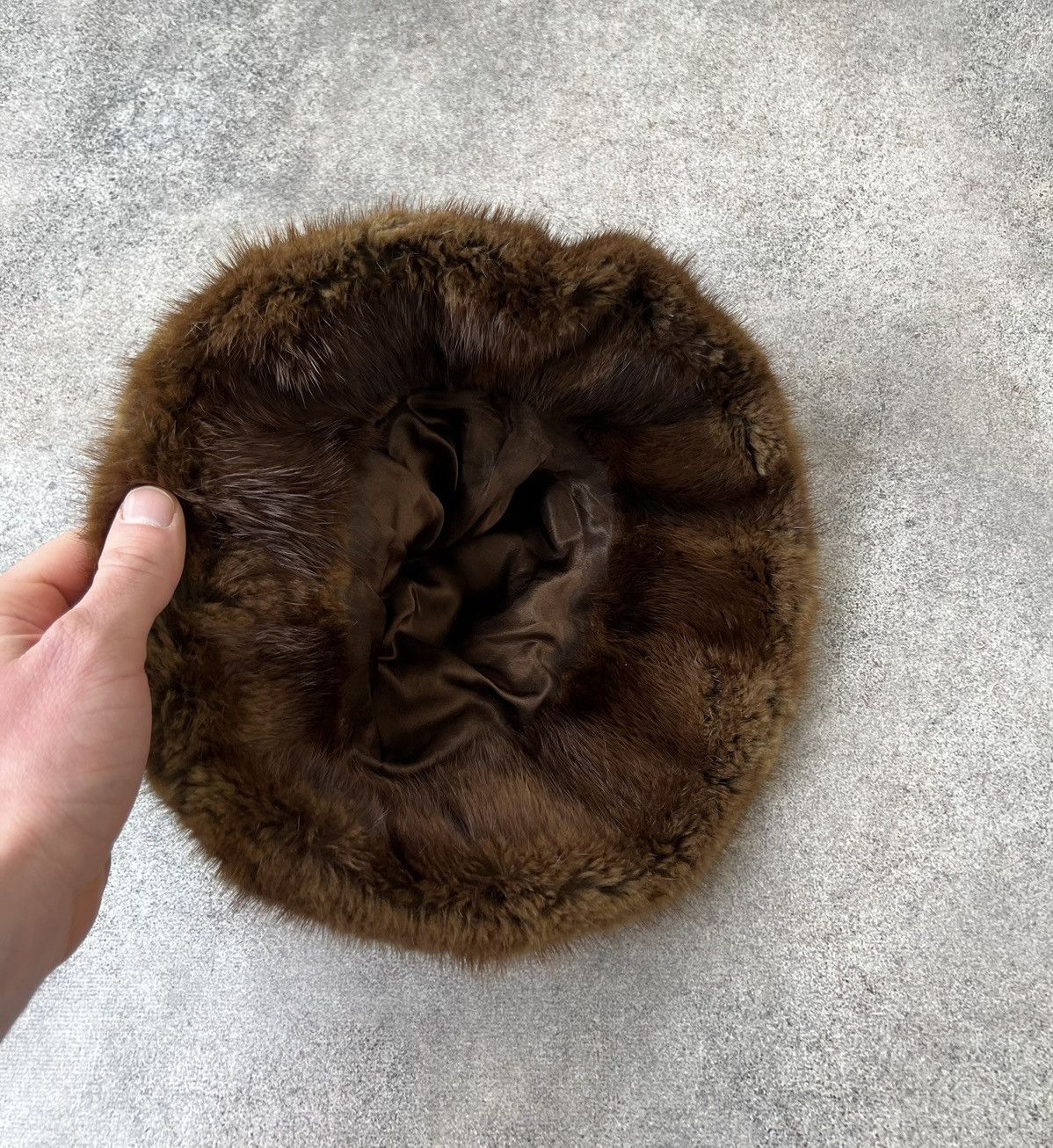 If Six Was Nine Vintage rare fur hat Size ONE SIZE - 3 Thumbnail