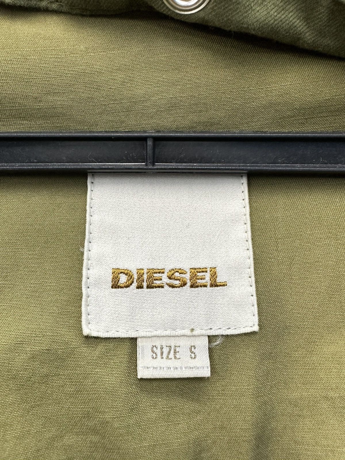 Diesel Diesel Green Parka Jacket Army Style GR86 Size US L / EU 52-54 / 3 - 7 Thumbnail