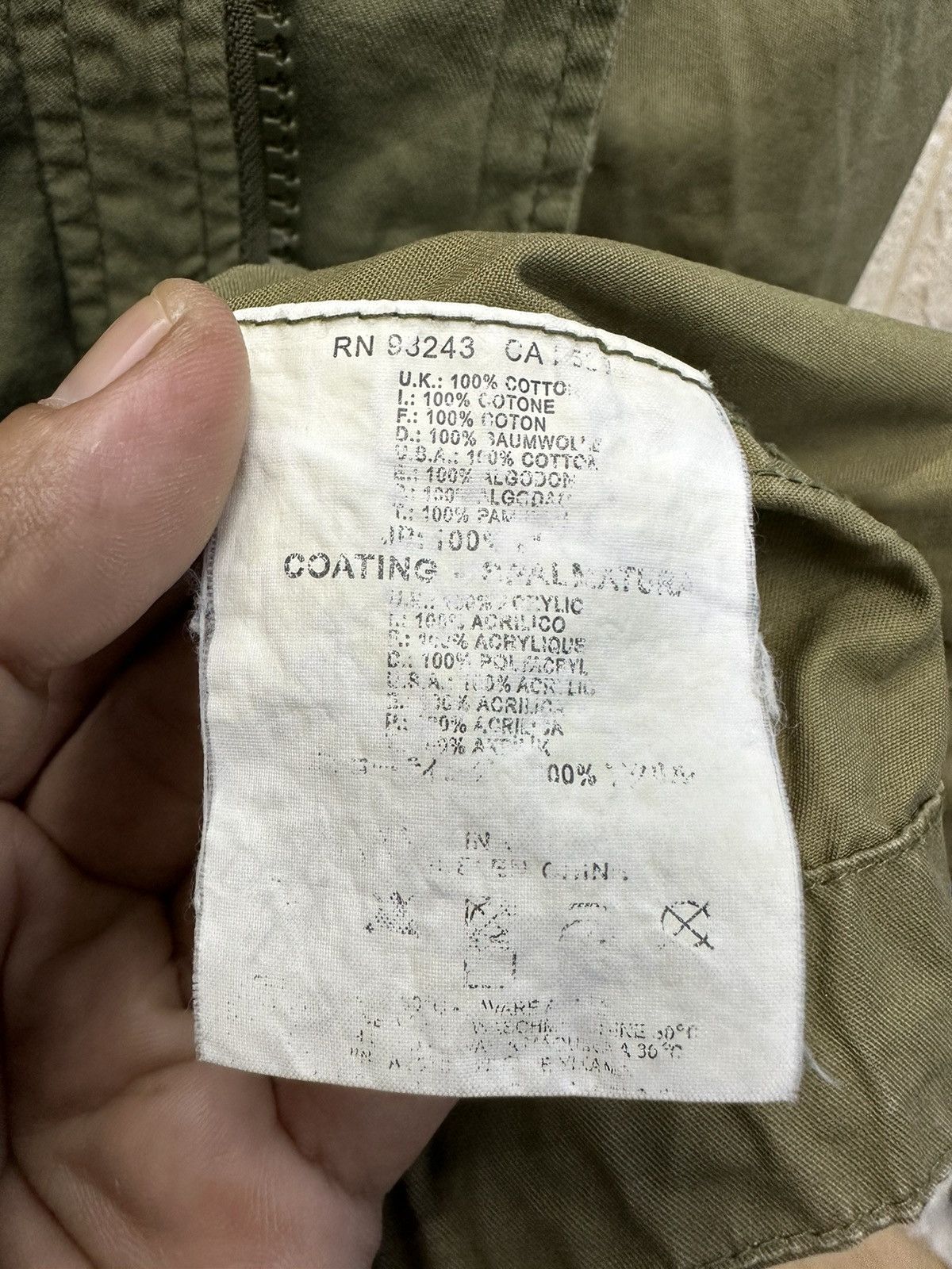 Diesel Diesel Green Parka Jacket Army Style GR86 Size US L / EU 52-54 / 3 - 8 Thumbnail