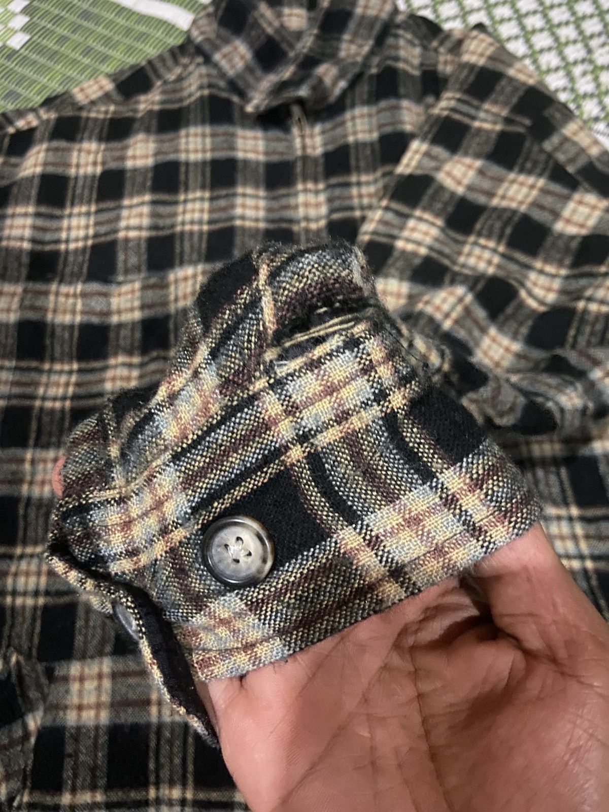 Converse Vintage Converse Zip Up Wool Flannel Jacket Size US M / EU 48-50 / 2 - 12 Thumbnail