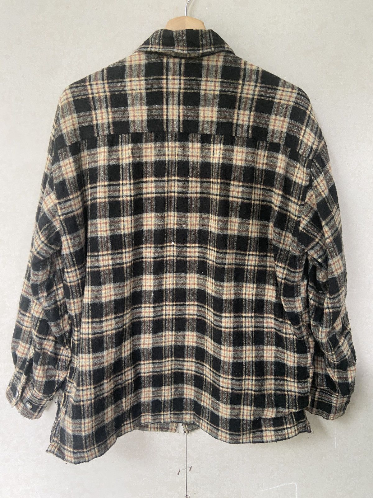 Converse Vintage Converse Zip Up Wool Flannel Jacket Size US M / EU 48-50 / 2 - 3 Thumbnail