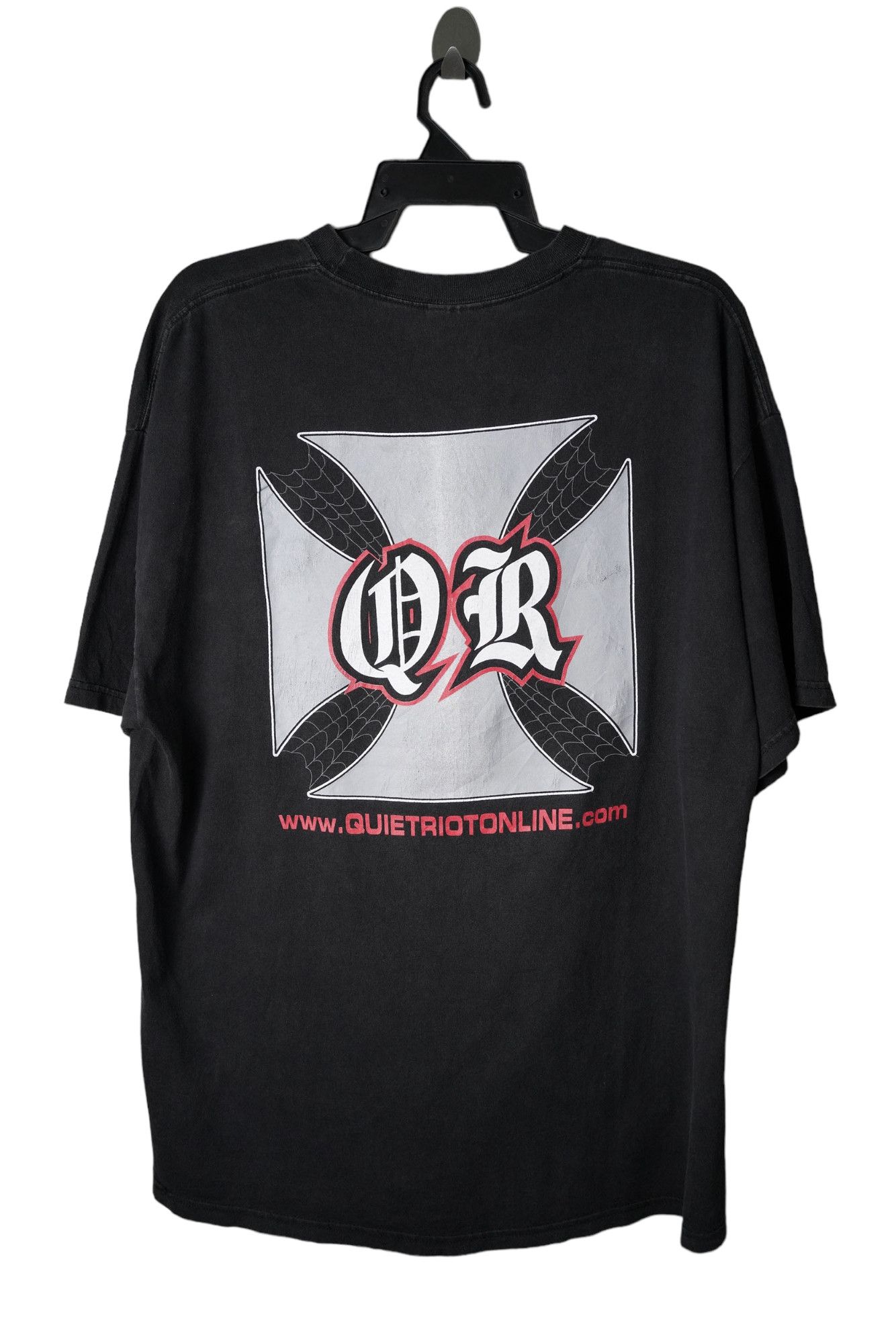Band Tees × Vintage Vintage Y2K Quite Riot 2002 Tee Size US XL / EU 56 / 4 - 4 Thumbnail